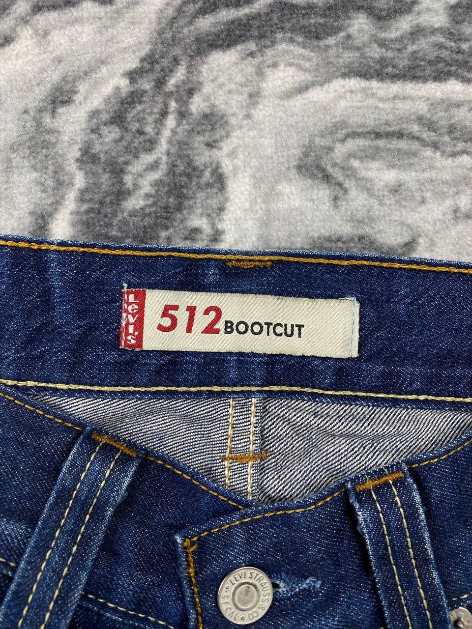 Levi's Levis 512 Bootcut Denim Jeans Size US 31 - 7 Thumbnail