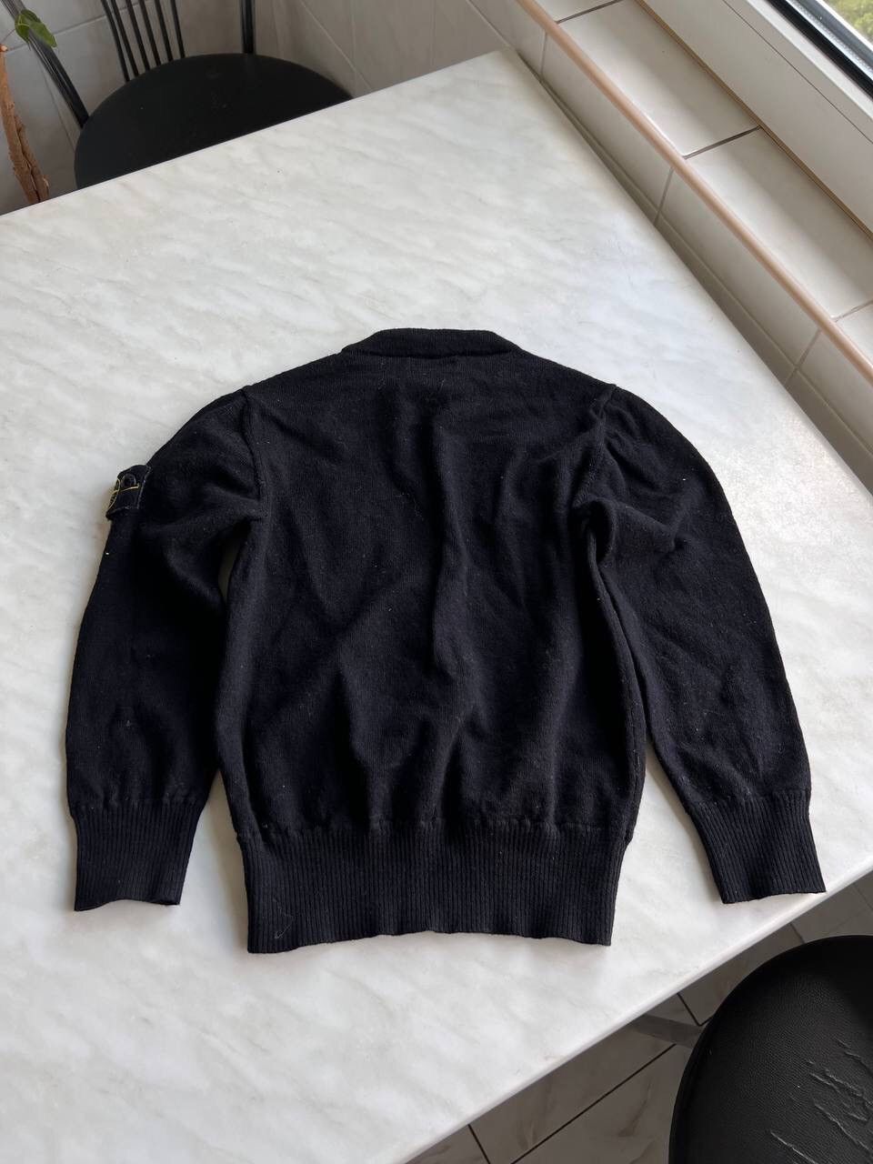 Stone Island Stone island Junior wool sweater black pullover jumper age 8 Size US S / EU 44-46 / 1 - 11 Thumbnail
