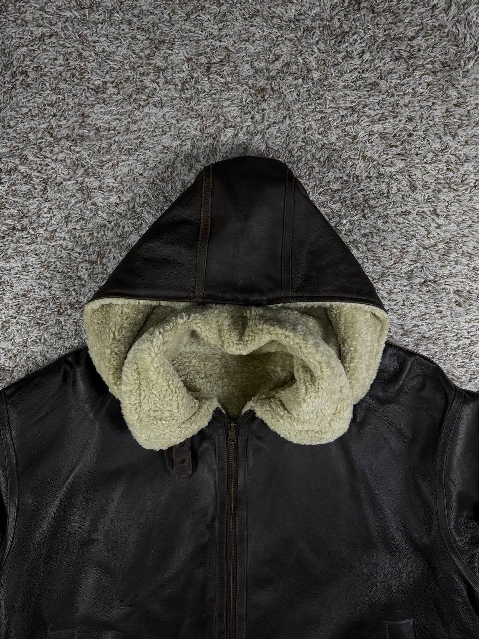 Wilsons Leather Vintage Wilsons Leather Genuine Leather Sherpa Lined Jacket Size US XXL / EU 58 / 5 - 2 Thumbnail