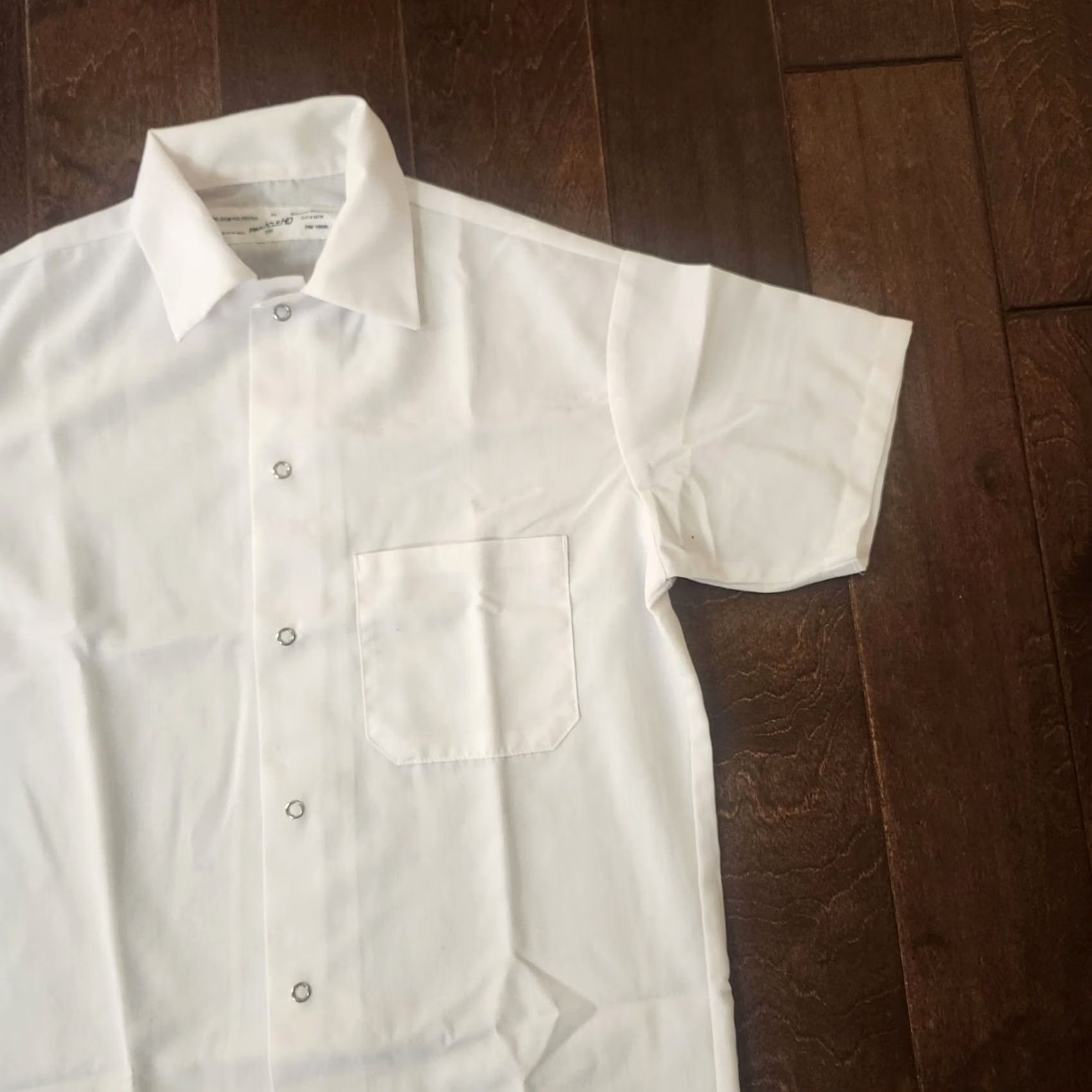Vintage PinnacleHD Work Shirt Mens XS White Short Sleeve Button-Up Size US XS / EU 42 / 0 - 5 Thumbnail