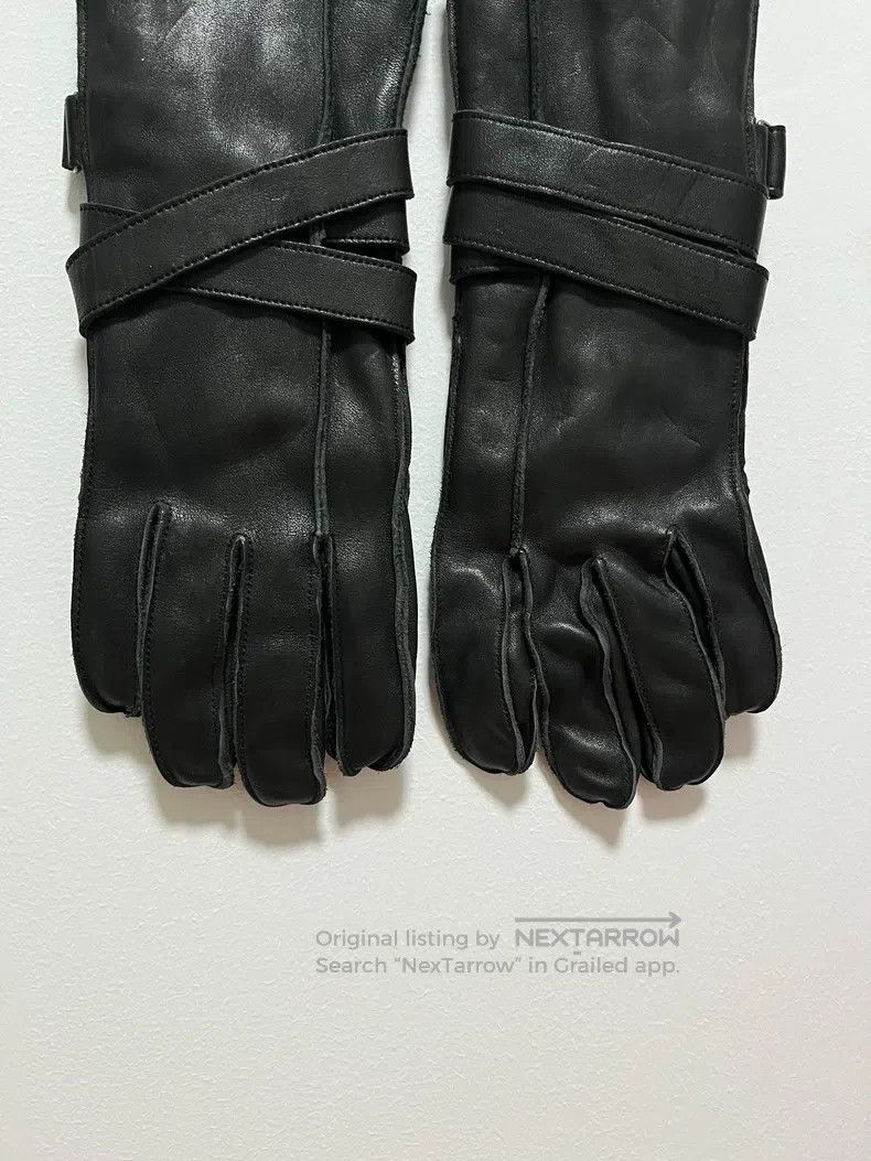 Yohji Yamamoto Yohji Yamamoto Leather Gloves Size ONE SIZE - 5 Thumbnail