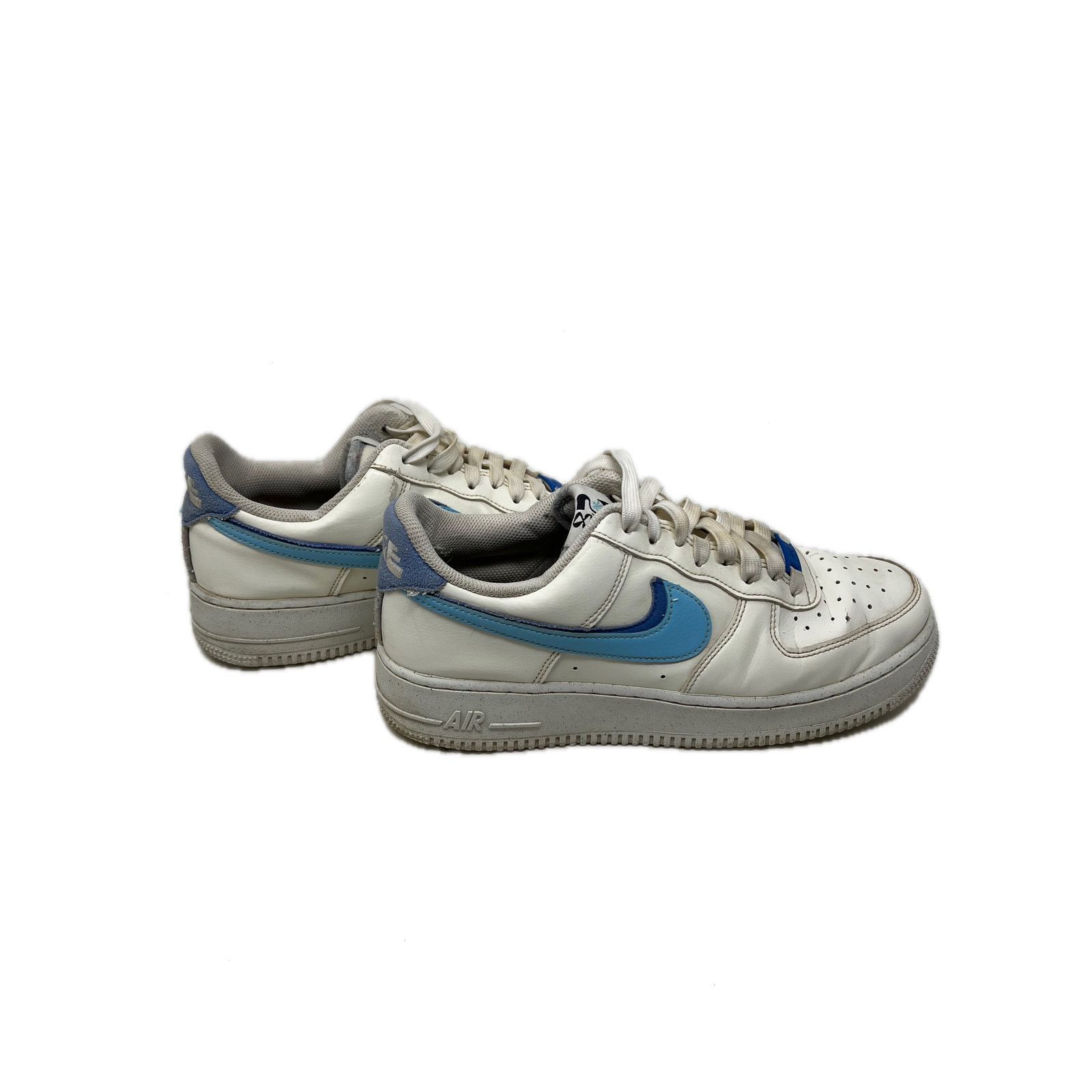 Nike Nike Air Force 1 Low 07 LV8 82 Dble Swoosh Med Blue Mens 9.5 Size US 9.5 / EU 42-43 - 3 Thumbnail