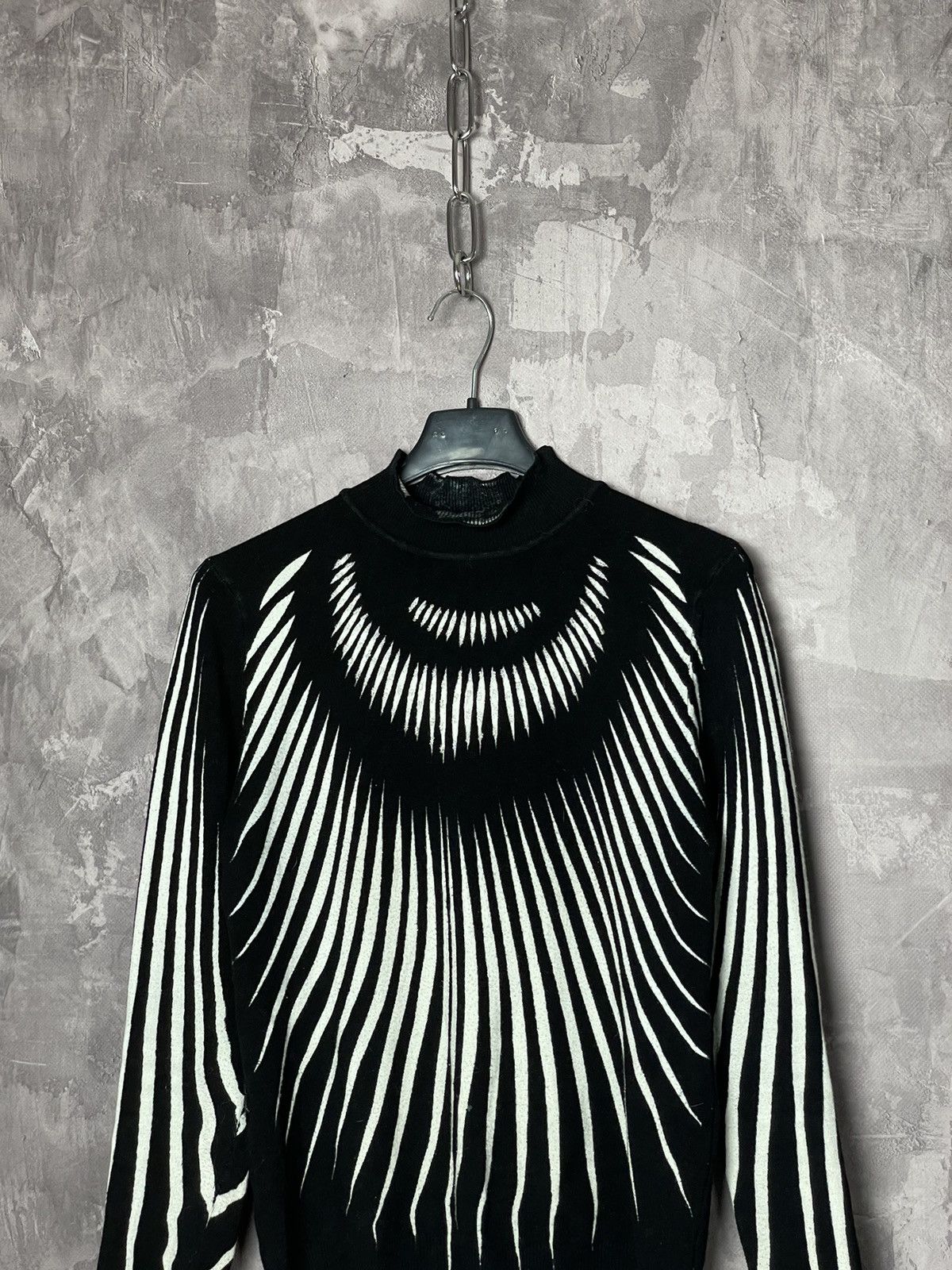 Vintage Vintage Y2K Japanese AFFLICTION Abstract Longsleeve 90 Style Size M / US 6-8 / IT 42-44 - 2 Thumbnail