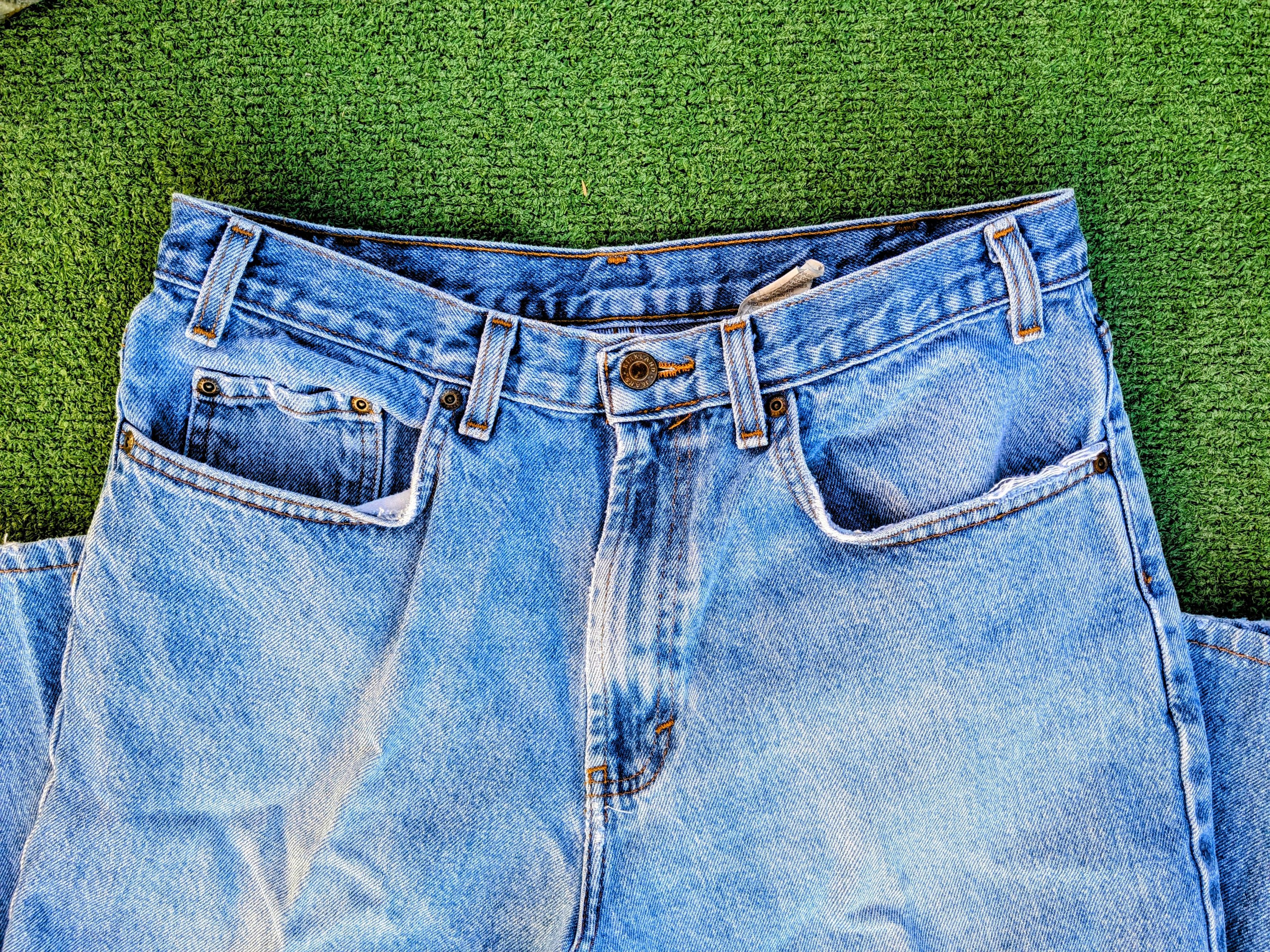 Kirkland Signature Kirkland Signature Standard Cotton 5-Pocket Blue Jeans EUC Size US 32 / EU 48 - 5 Thumbnail