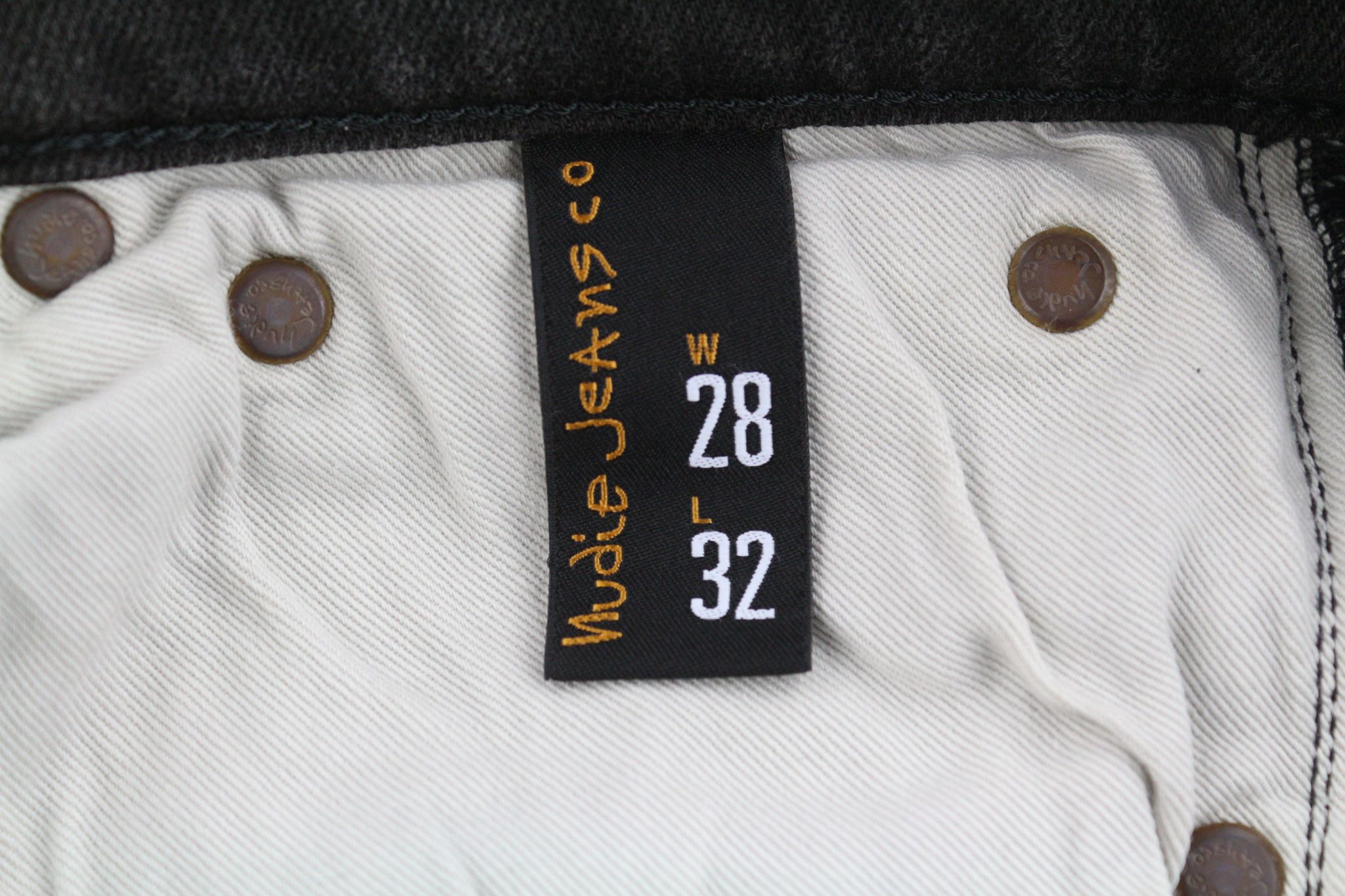 Nudie Jeans PIPE LED W28/L32 Grey Marble Organic Skinny Zipper 81919 Size US 28 / EU 44 - 7 Thumbnail