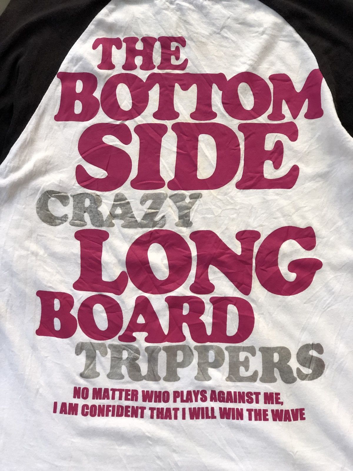 Japanese Brand Defective Struct Raglan Long Sleeve Surfing Long Board Y2K Size L / US 10 / IT 46 - 7 Thumbnail