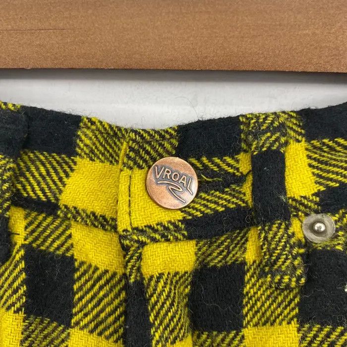 Japanese Brand Vtg VROAL JAPAN Tartan Nova Checks Pant Trouser Workwear Size 24" / US 00 / IT 34 - 7 Thumbnail