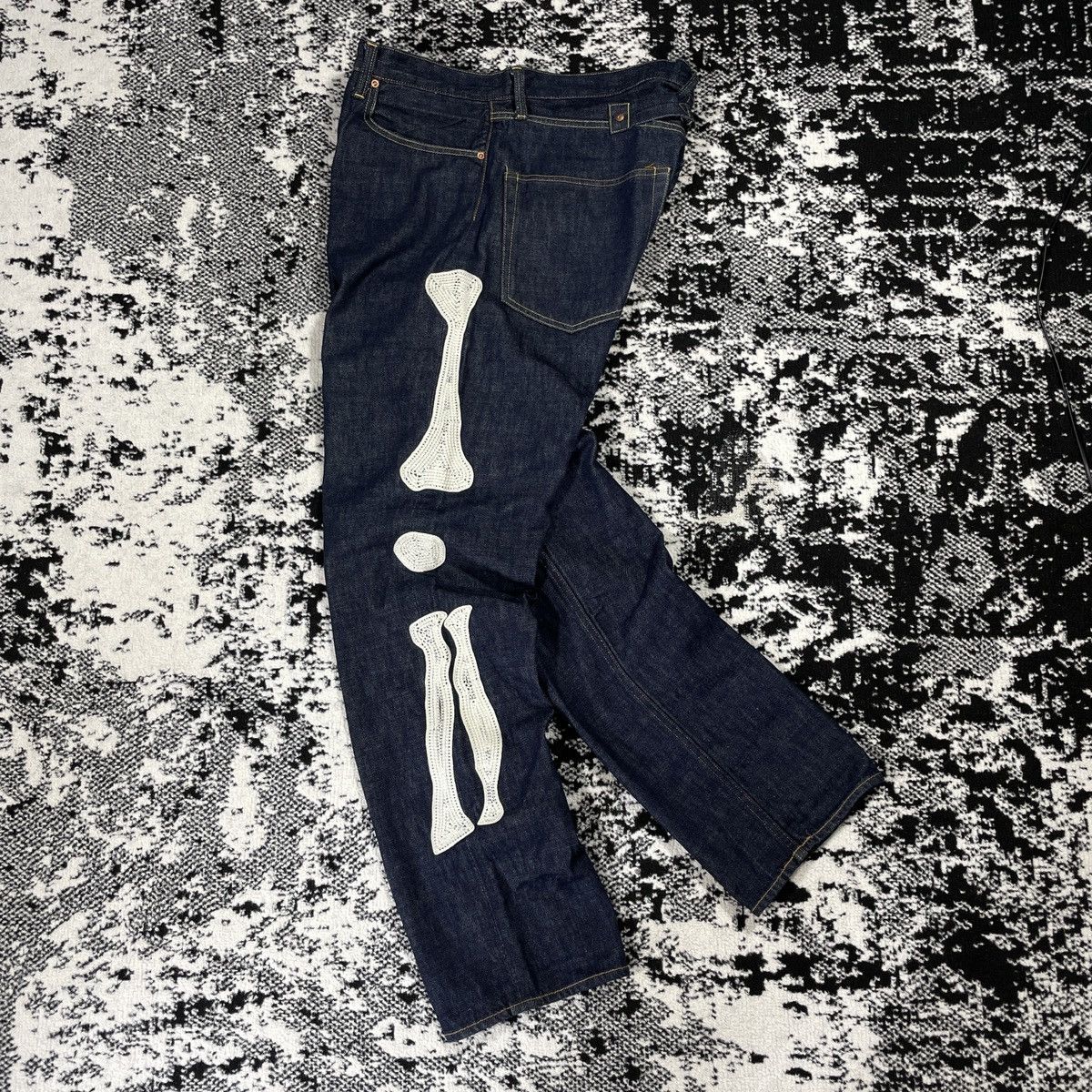 Kapital Skeleton Denim | Grailed