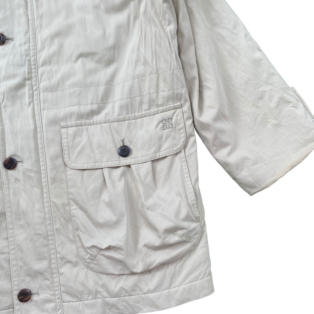 Givenchy Vintage Givenchy Parka Jacket Size US M / EU 48-50 / 2 - 2 Thumbnail