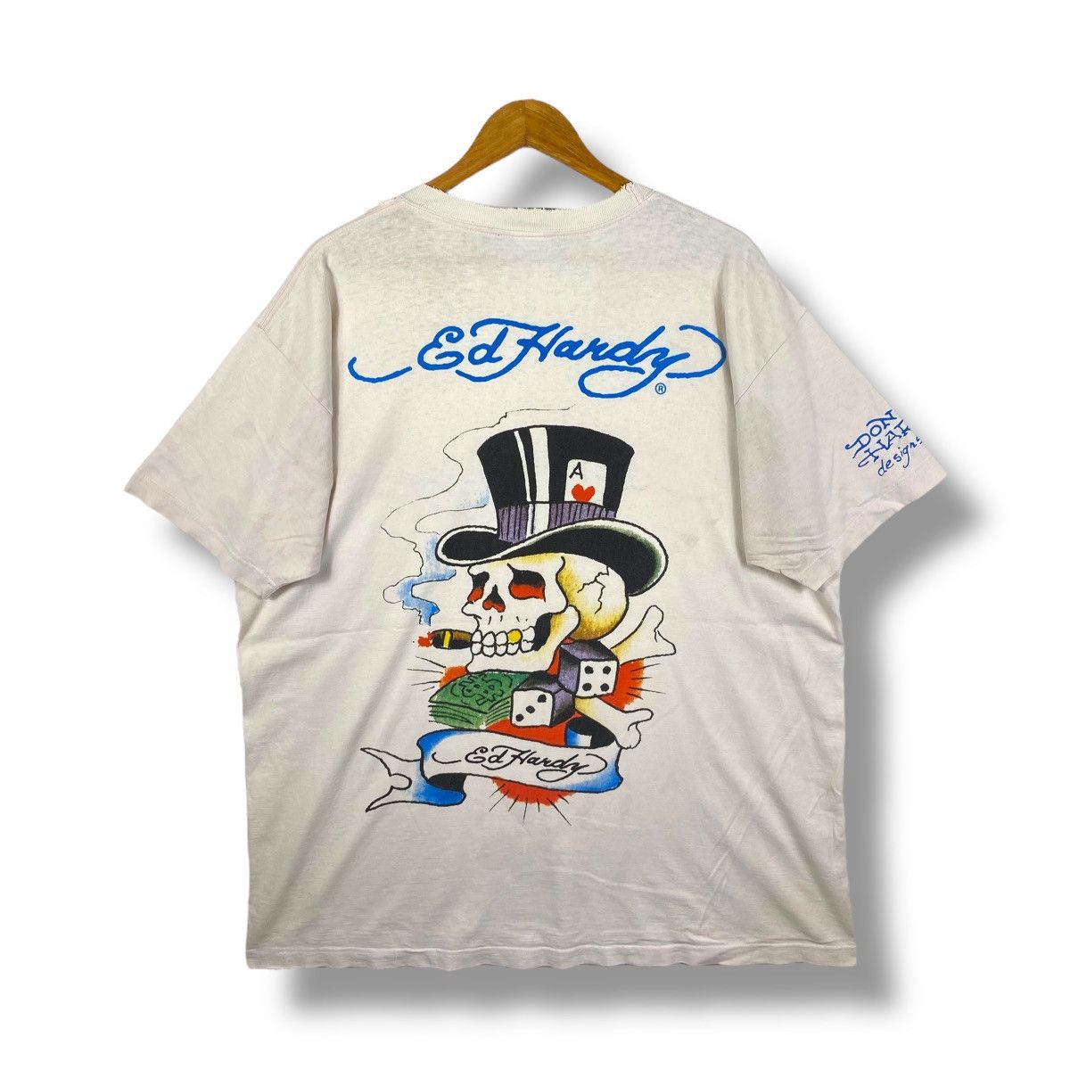 Ed Hardy By DON ED HARDY Designs Gamble Skull Tattoo Graphic Size US L / EU 52-54 / 3 - 1 Thumbnail