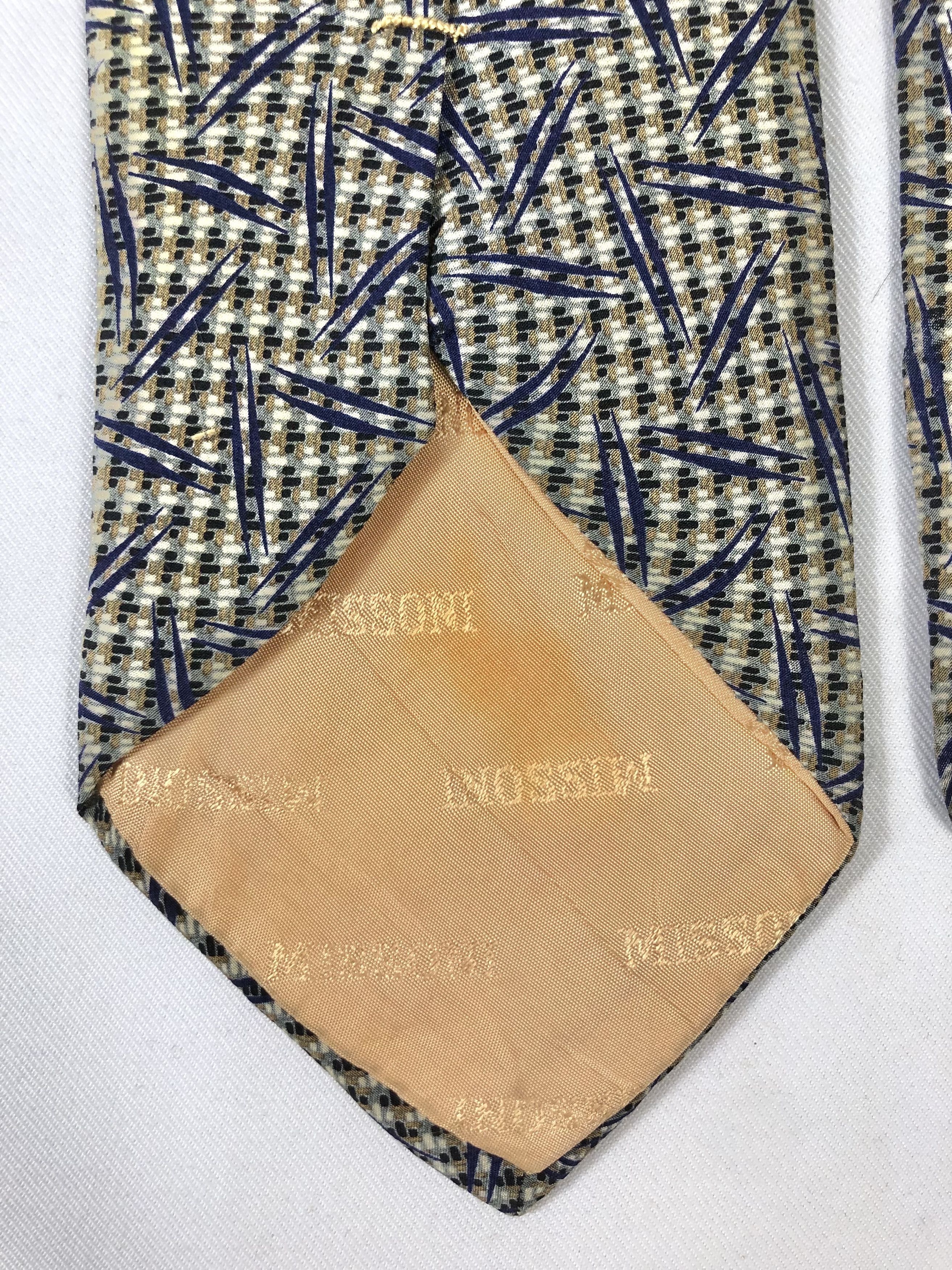 Missoni Rare Vintage Missoni Abstract Silk Tie Made in Japan Size ONE SIZE - 6 Thumbnail