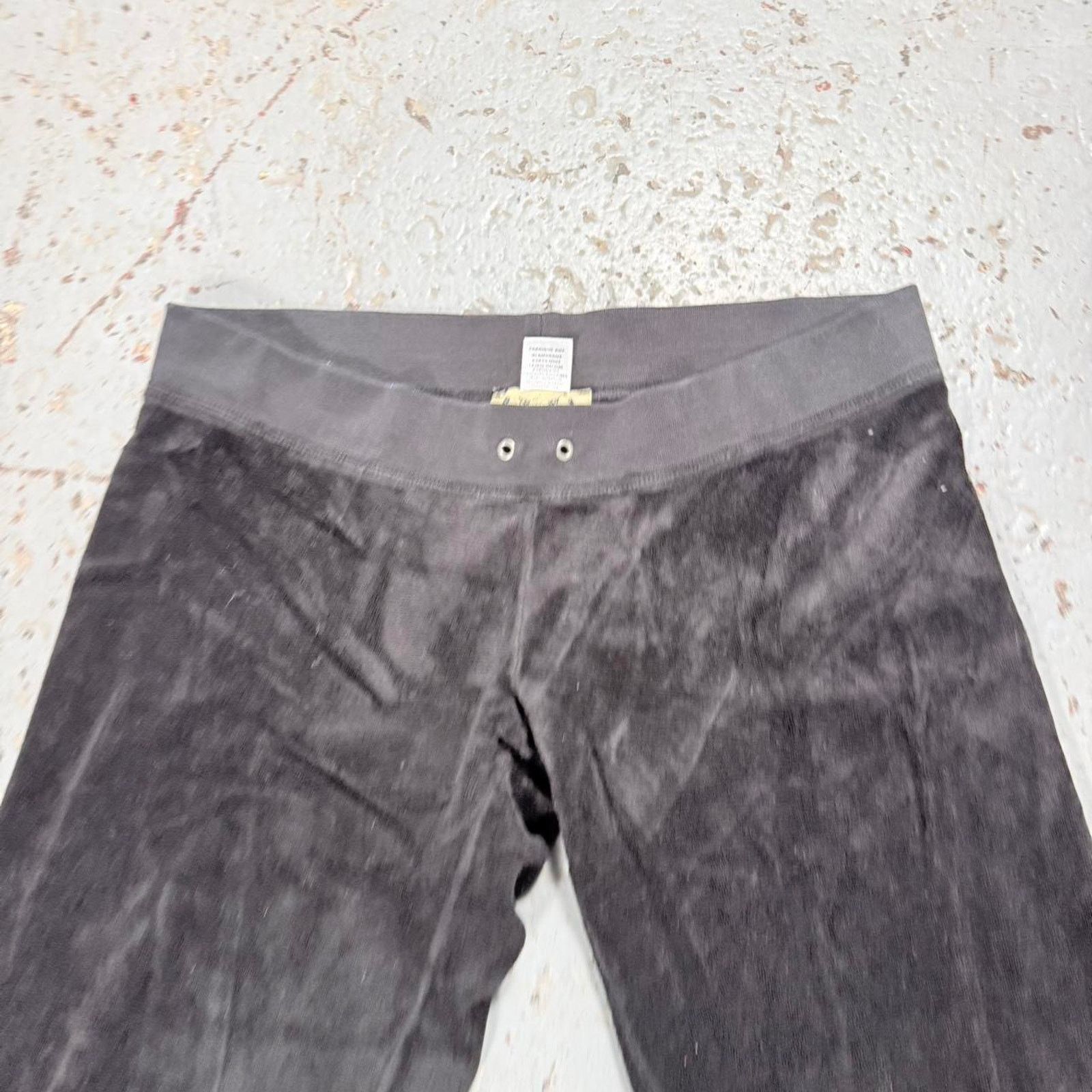 Juicy Couture Black velvet juicy couture low Size 32" / US 10 / IT 46 - 4 Thumbnail