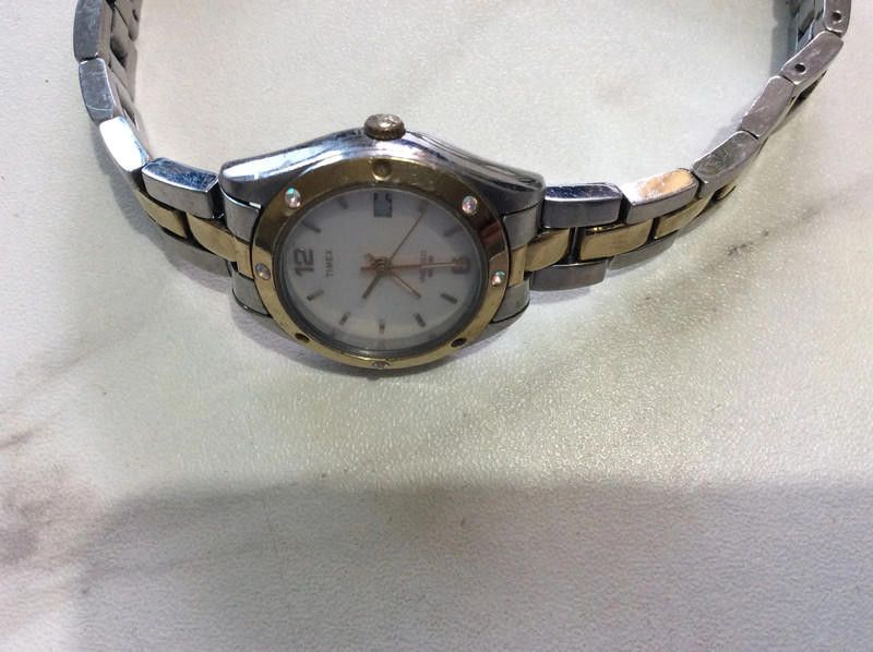 Timex Timex ladies two tone stainless steel watch Size ONE SIZE - 5 Thumbnail