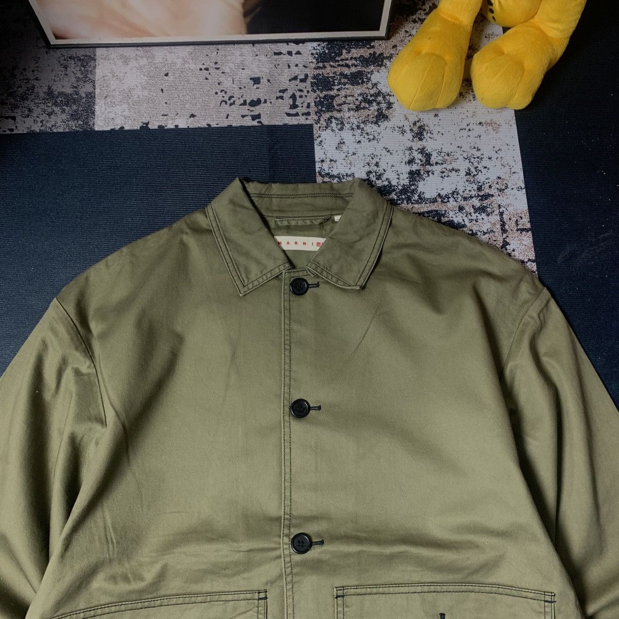 Marni × Uniqlo ‼️LAST DROP‼️ Uniqlo x Marni Outer Button Up shirt Size US M / EU 48-50 / 2 - 3 Thumbnail