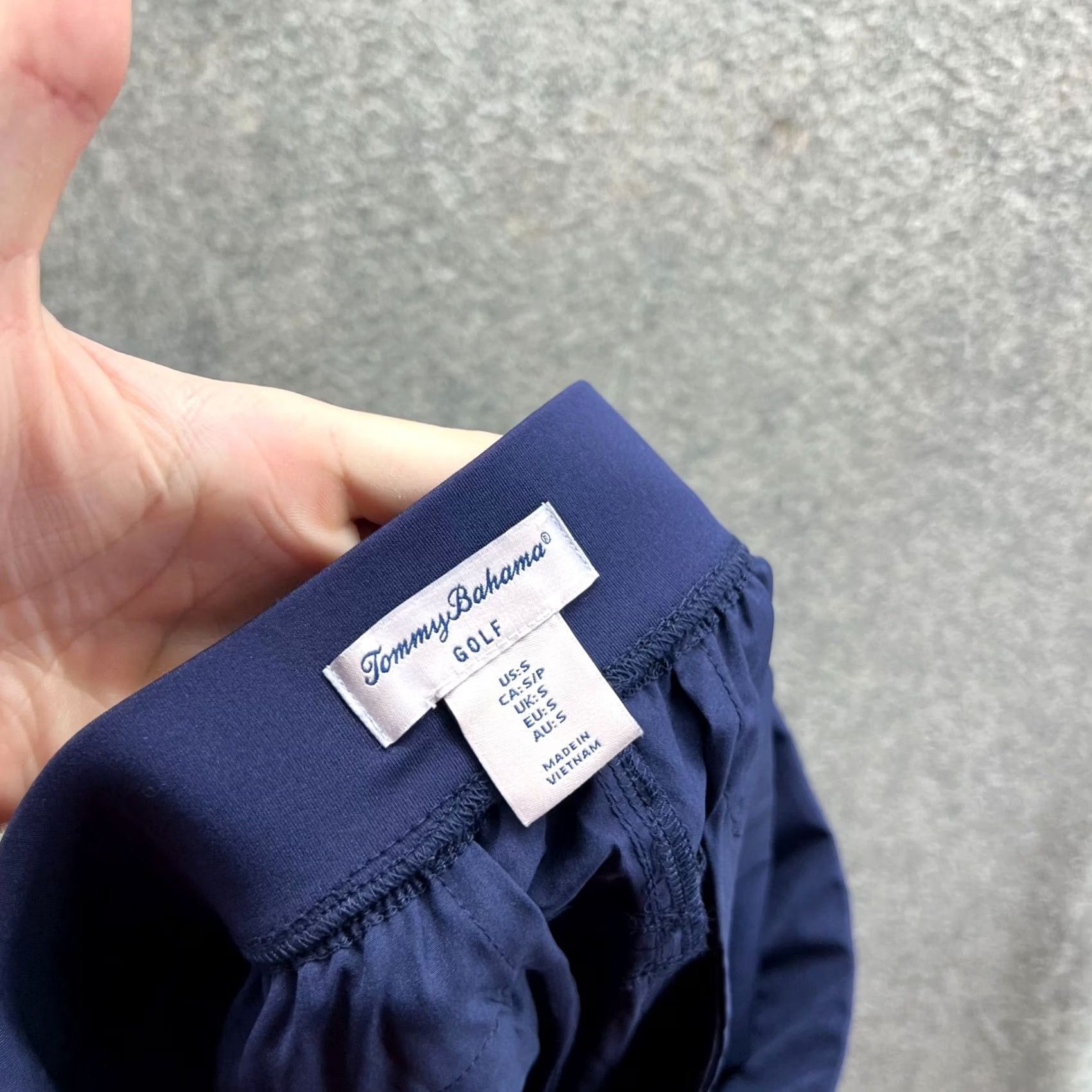 Tommy Bahama Tommy Bahama Pants Women Small Leggings Blue Navy Skinny Pockets Stretch 29in Inseam Size 28" / US 6 / IT 42 - 3 Thumbnail