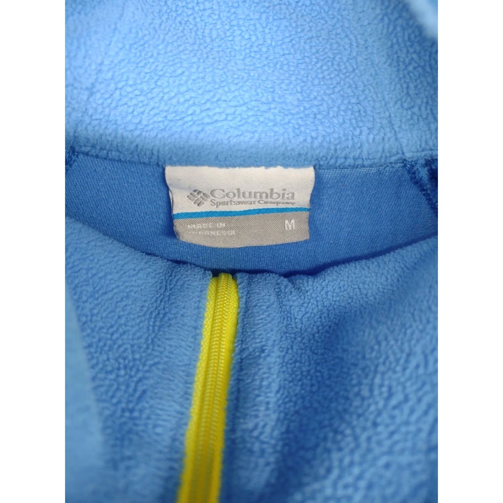 Vintage Columbia Pullover Fleece 1/4 Zip Long Sleeve Lightweight Jacket Women's M Blue Polyester Size M / US 6-8 / IT 42-44 - 4 Thumbnail