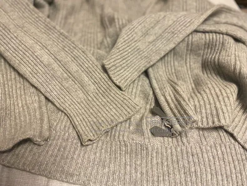 Hermes Hermes Knitted cashmere sweater/cardigan with zipper Size US L / EU 52-54 / 3 - 6 Thumbnail