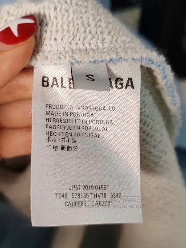Balenciaga Balenciaga Chain Sweatshirt Size US S / EU 44-46 / 1 - 4 Thumbnail
