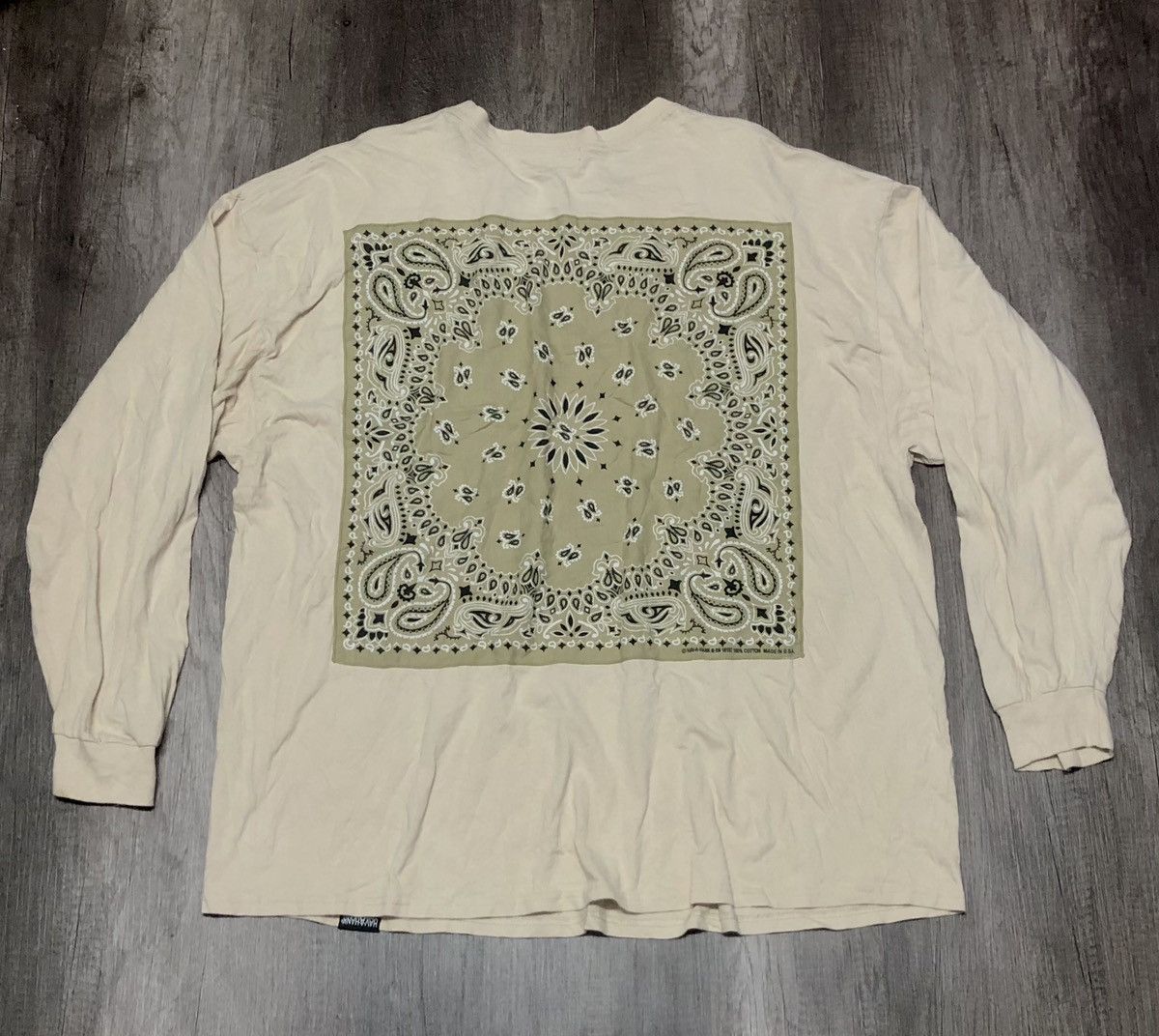 Designer × Japanese Brand FREAK'S STORE x HAV A HANK LONG SLEEVE TEE SHIRT Size US XXL / EU 58 / 5 - 5 Thumbnail