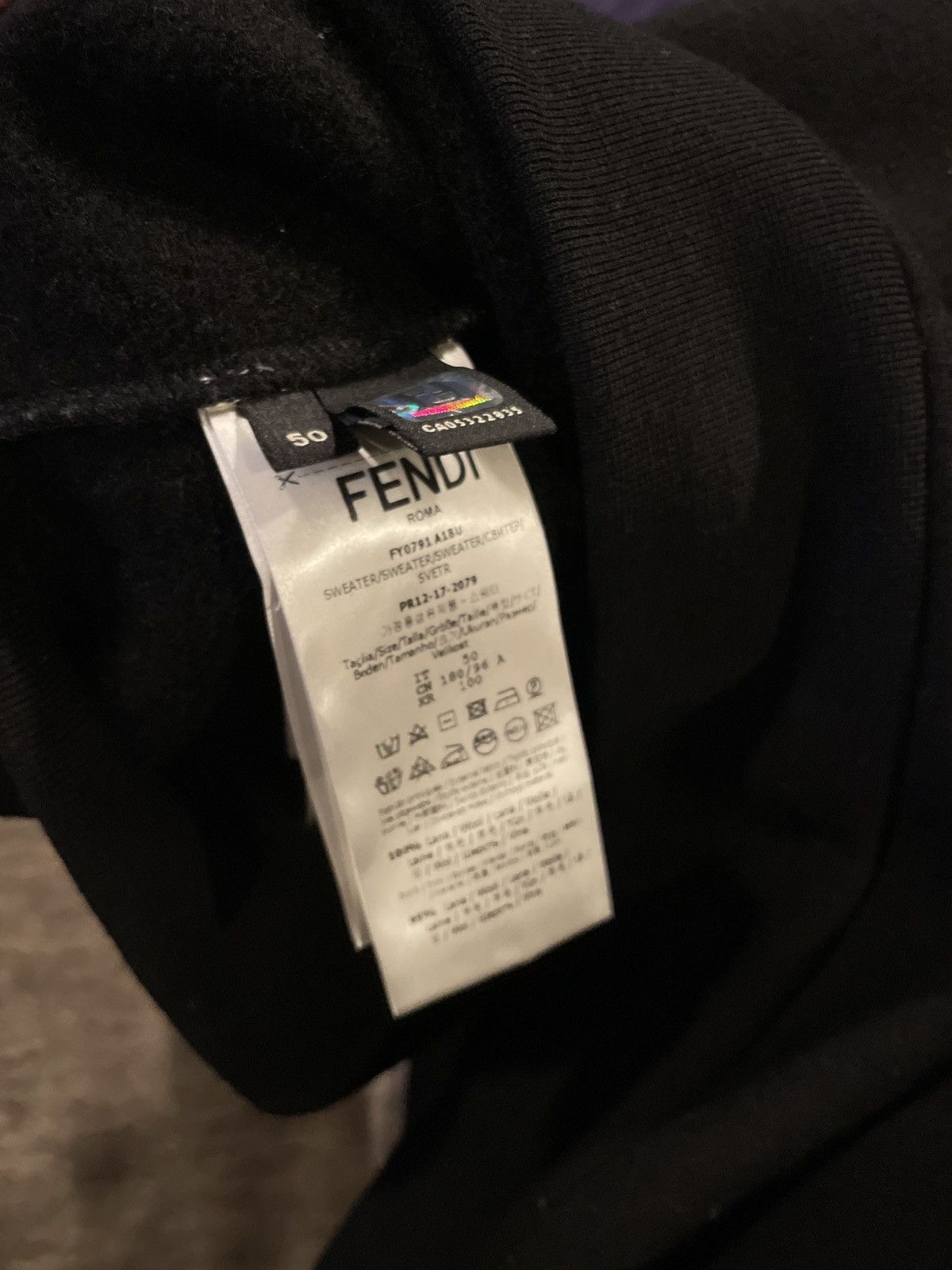 Fendi Fendi Crewneck Size US M / EU 48-50 / 2 - 5 Thumbnail