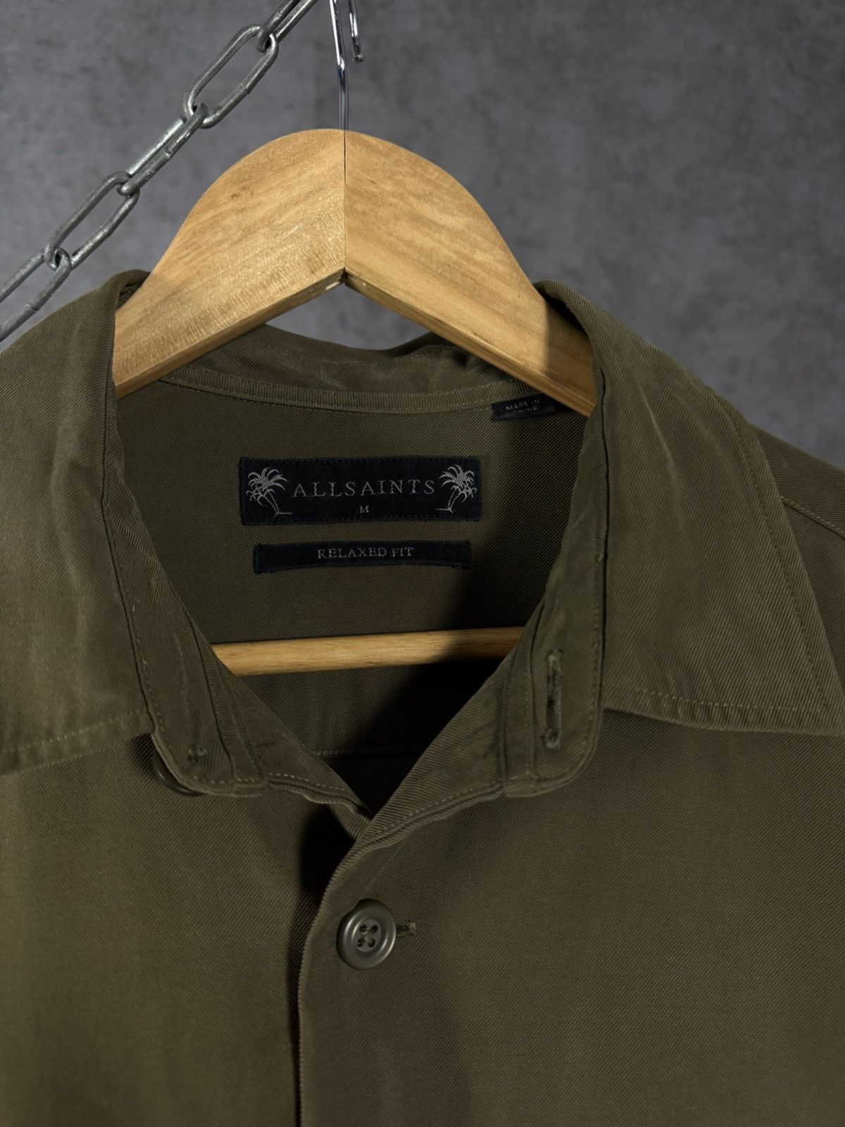 Allsaints Allsaints designer double pocket relaxed shirt Size US M / EU 48-50 / 2 - 3 Thumbnail