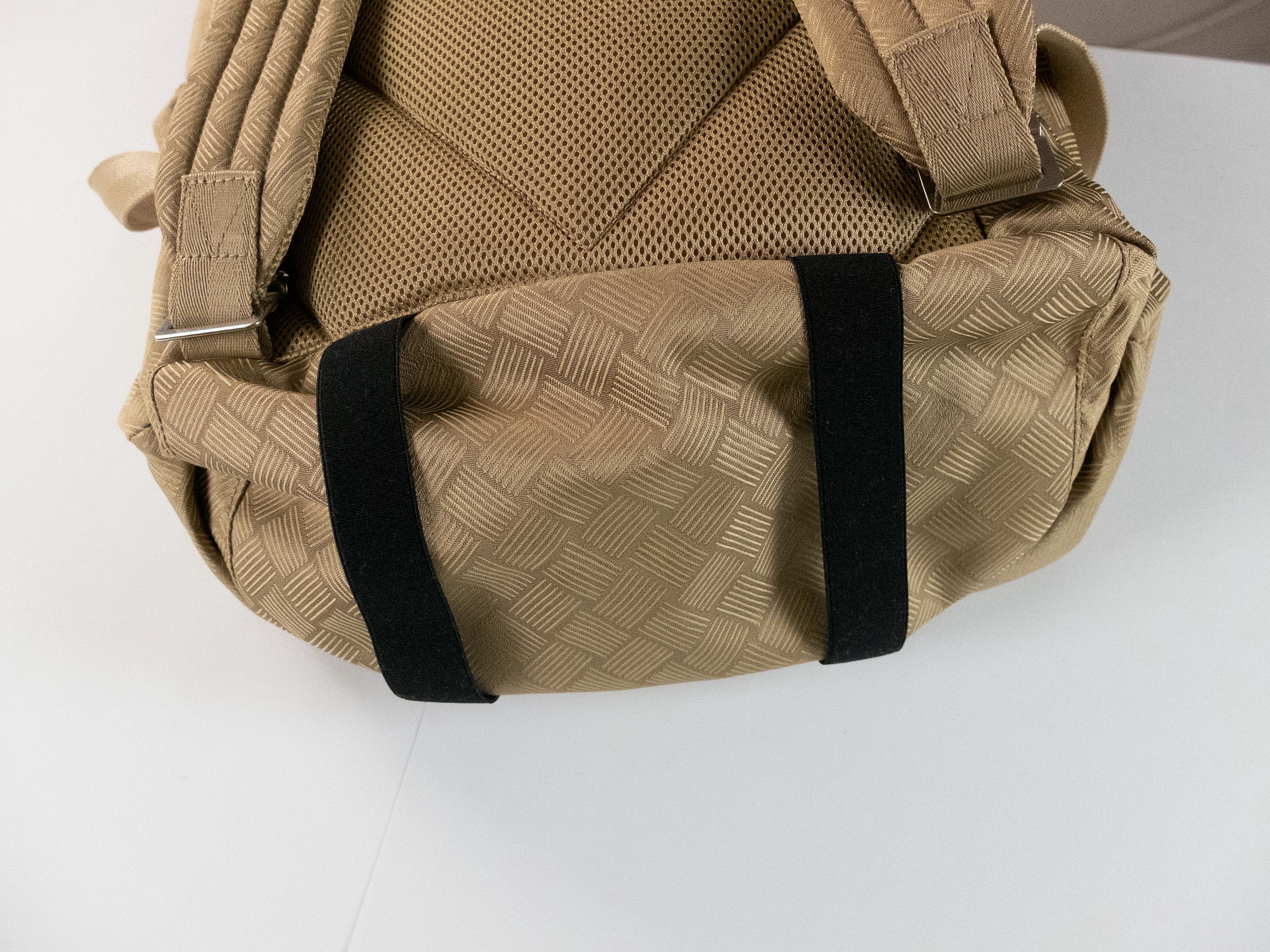 Bottega Veneta BOTTEGA VENETA Alto beige intreciato pattern backpack Size ONE SIZE - 9 Thumbnail