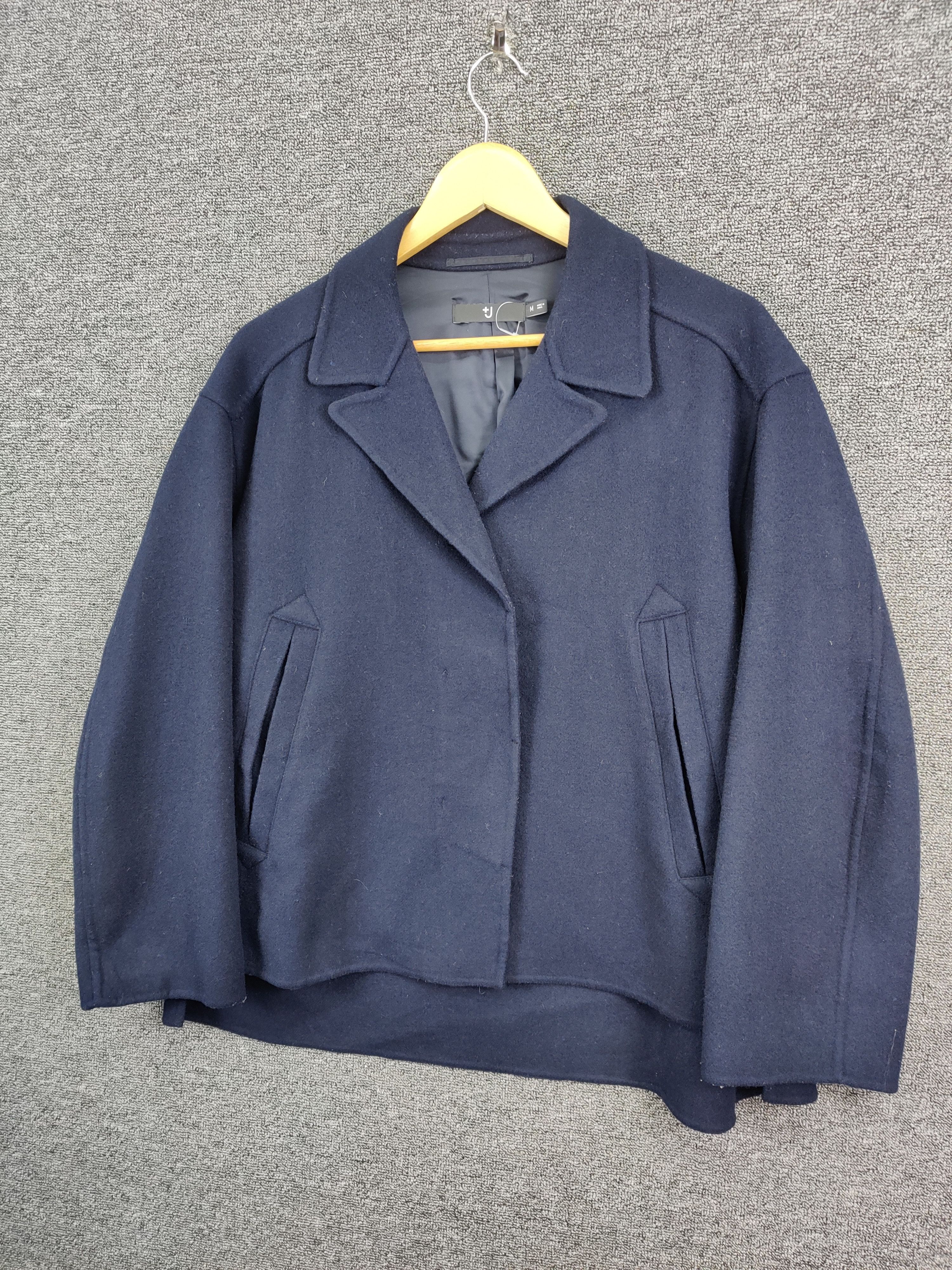 Jil Sander × Uniqlo Uniqlo x Jil Sander Wool Coat Size US M / EU 48-50 / 2 - 2 Thumbnail