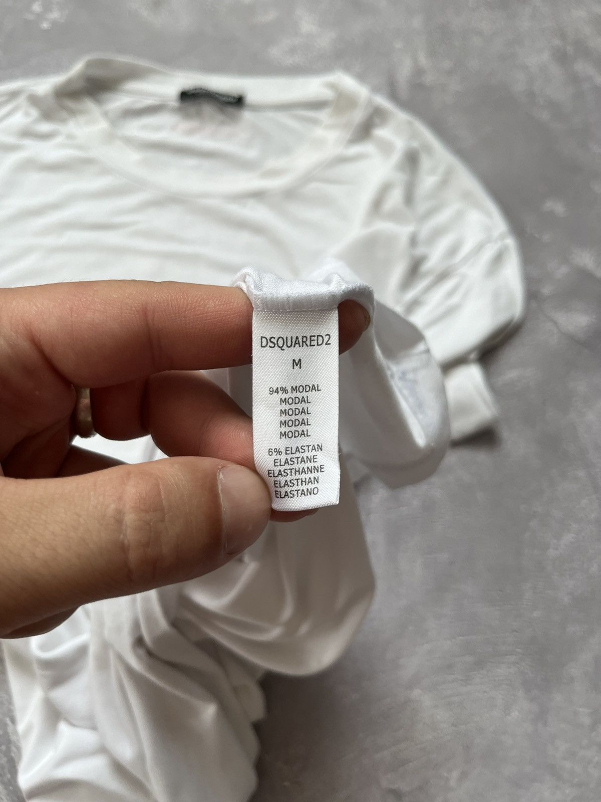 Dsquared2 Dsquared2 Underwear White t-shirt tee Size US M / EU 48-50 / 2 - 7 Thumbnail
