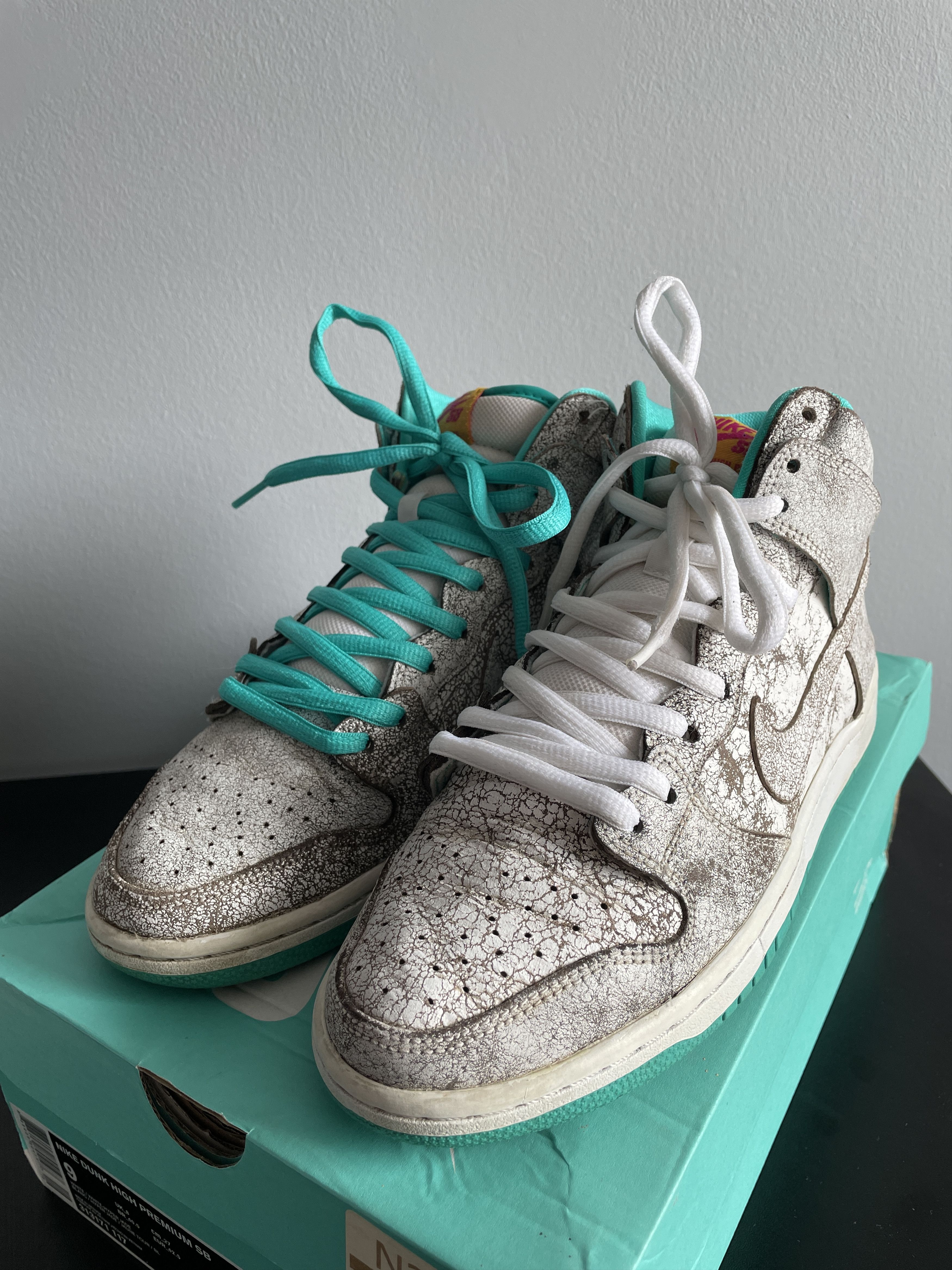 Nike Nike Dunk Premium SB High Flamingo skunk tiffany co pigeon Size US 9 / EU 42 - 2 Thumbnail