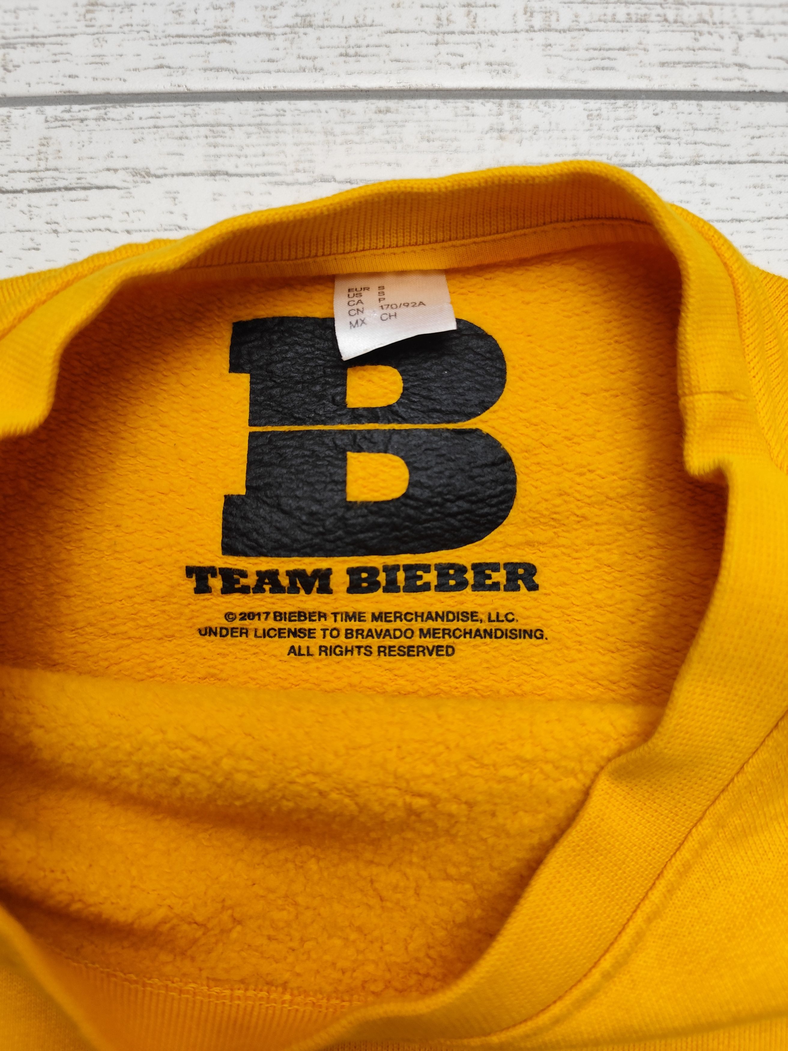 Justin Bieber Justin Bieber Purpose Stadium Tour Graphic Logo Sweatshirt Size US S / EU 44-46 / 1 - 3 Thumbnail