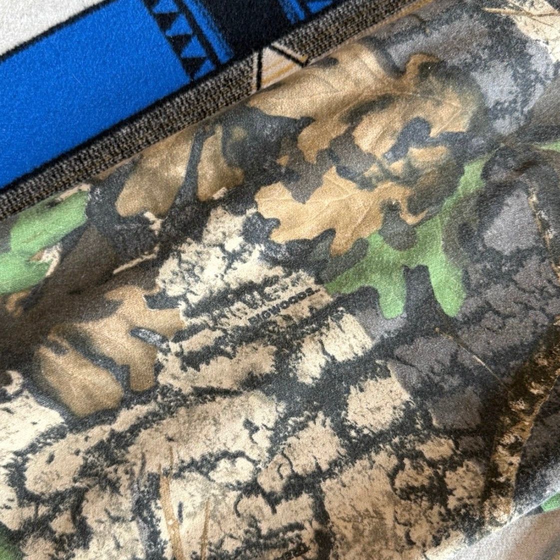 Jerzees VINTAGE Jerzees Sweatpants Camouflage 2XL Pants Mens Brown Camouflage 90s Grunge Skate Hunting Outdoor Size US 39 - 5 Thumbnail