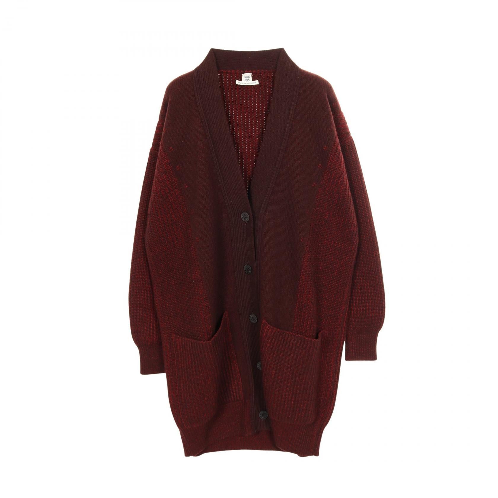 Hermes Hermes Hermes Cashmere Long Cardigan Textile Tops DUTY FREE for USA Size ONE SIZE - 1 Thumbnail
