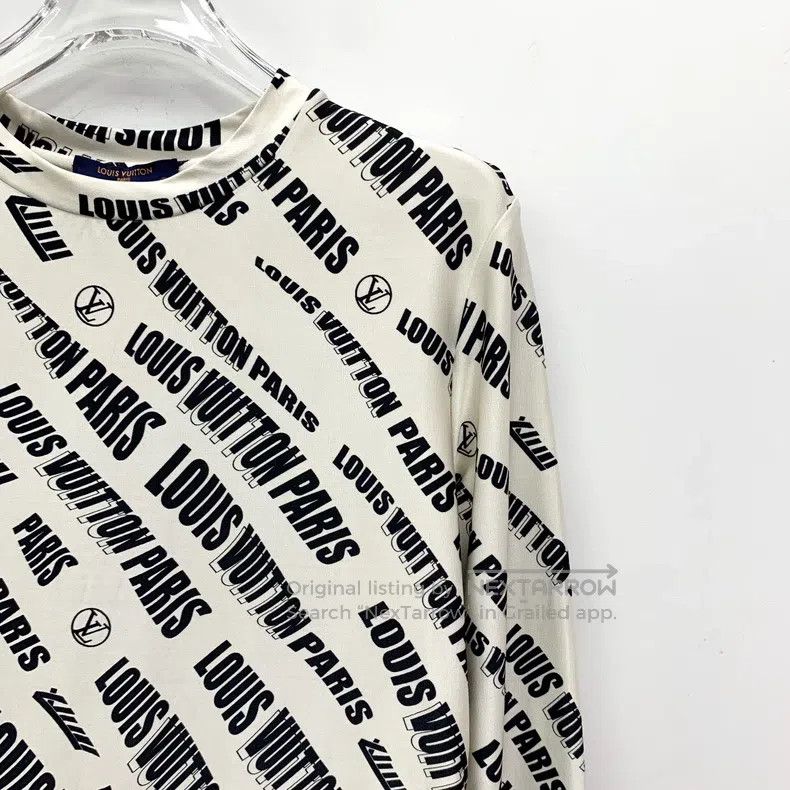 Louis Vuitton Louis Vuitton White logo letter bullet screen full print r Size US M / EU 48-50 / 2 - 3 Thumbnail