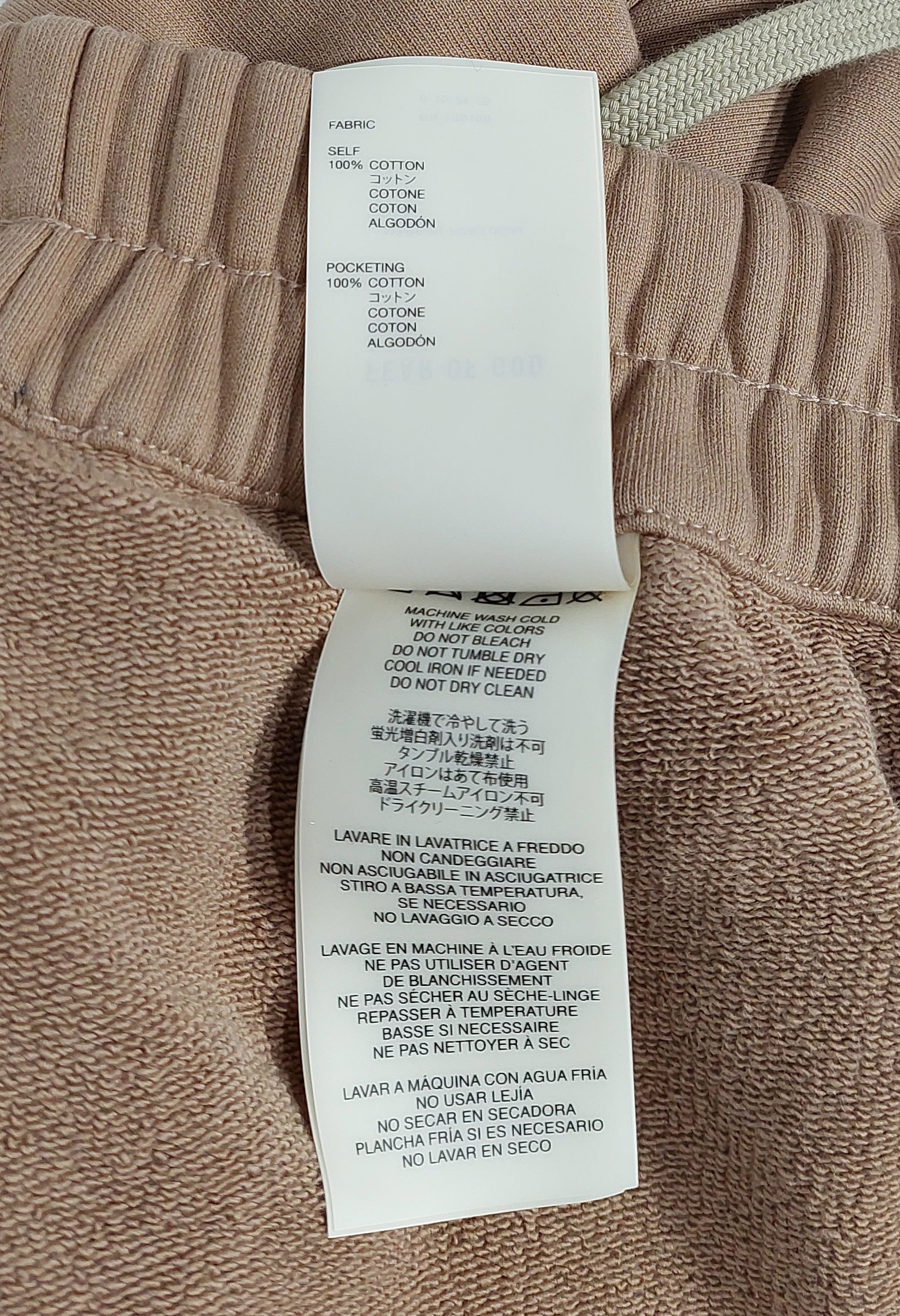 Fear of God drawstring sweatpants - dark beige XXL Size US 38 / EU 54 - 6 Thumbnail