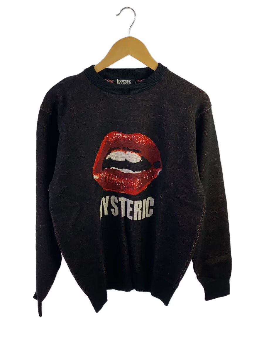 Hysteric Glamour Lips Logo Knit Sweater Size US L / EU 52-54 / 3 - 1 Thumbnail