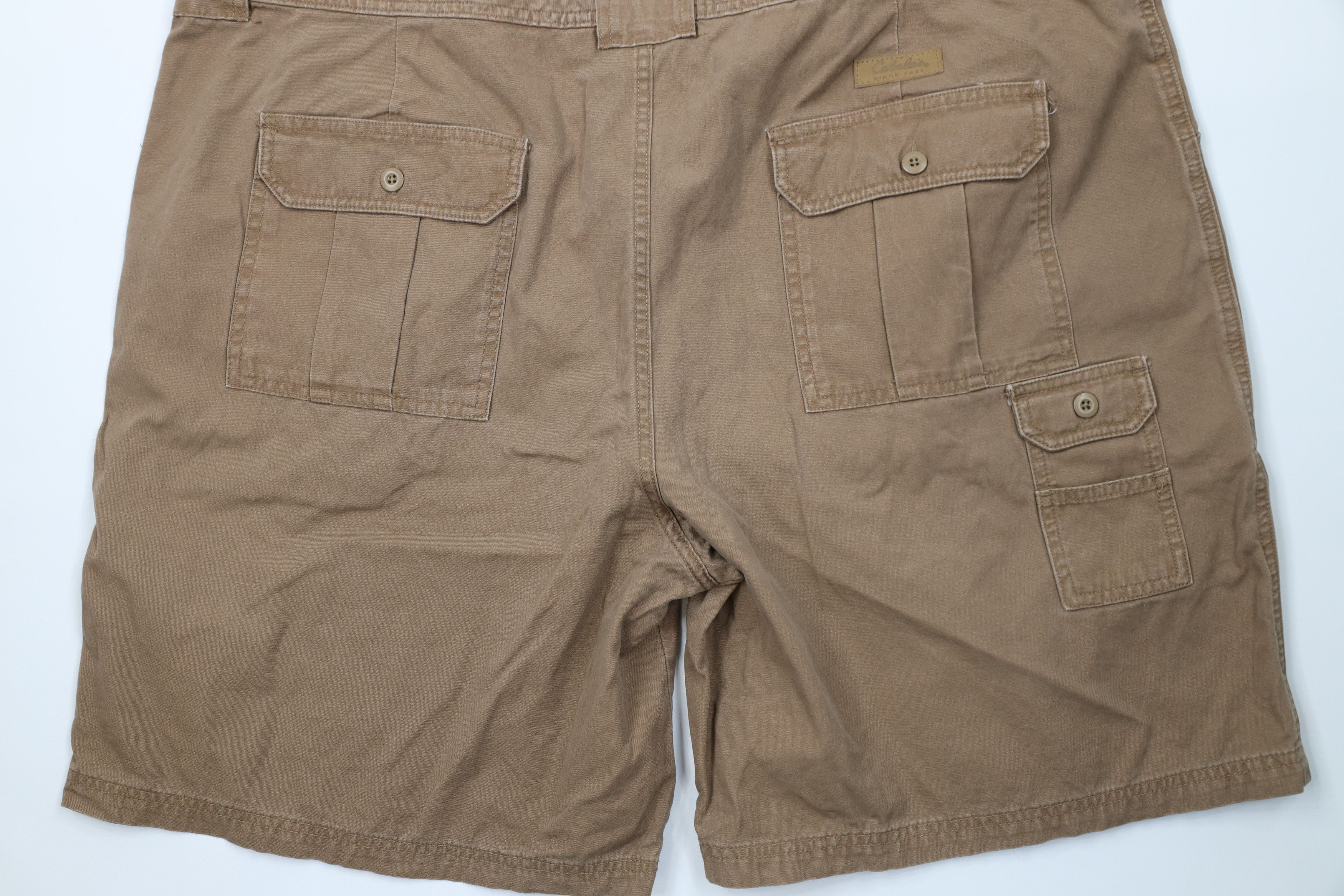 Cabelas Vintage Cabelas Knee Canvas Hiking Trekking Shorts Brown Size US 44 / EU 60 - 11 Thumbnail