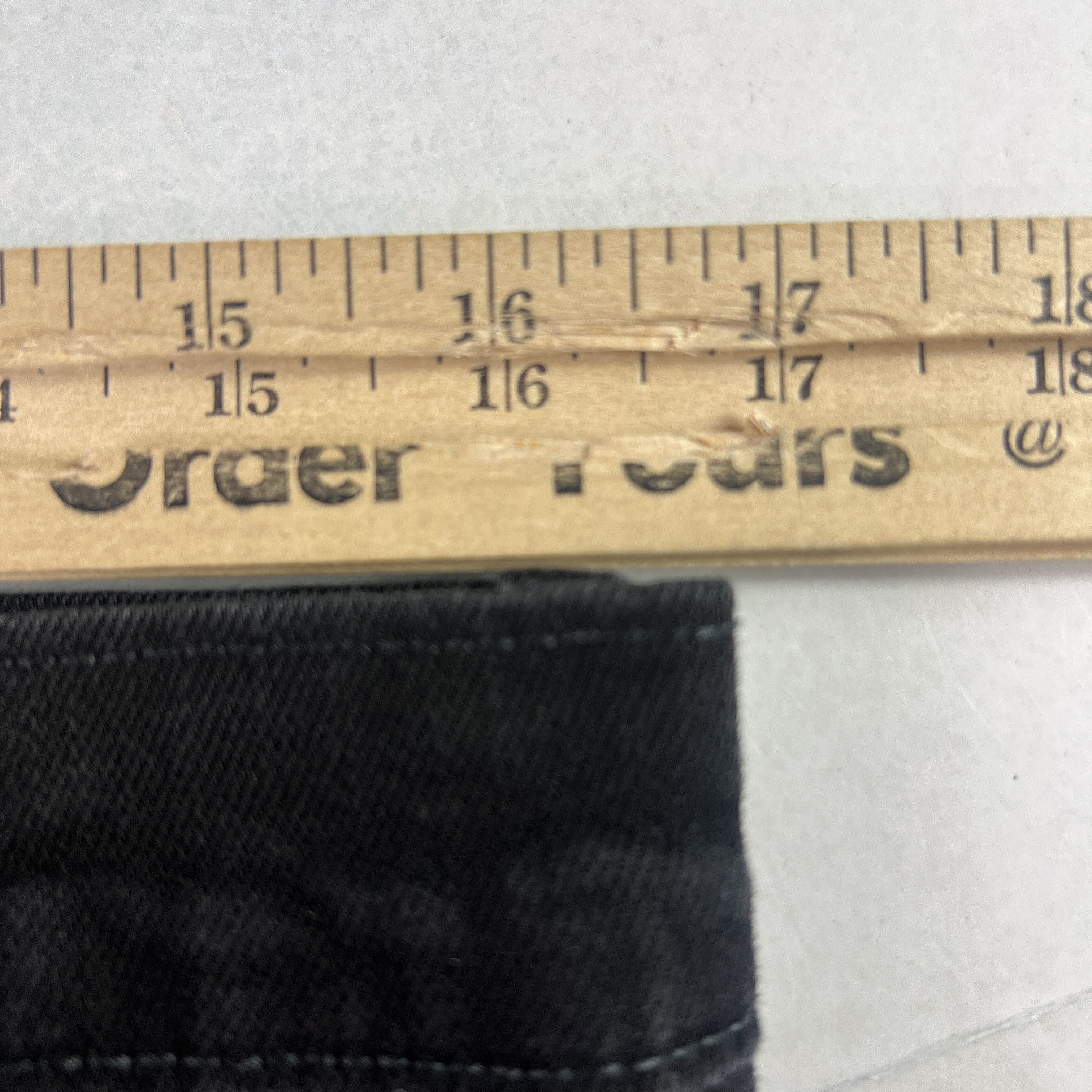 Levi's Levi's Jeans 559 Relaxed Straight Black Faded Stretch Denim Size US 33 - 23 Thumbnail