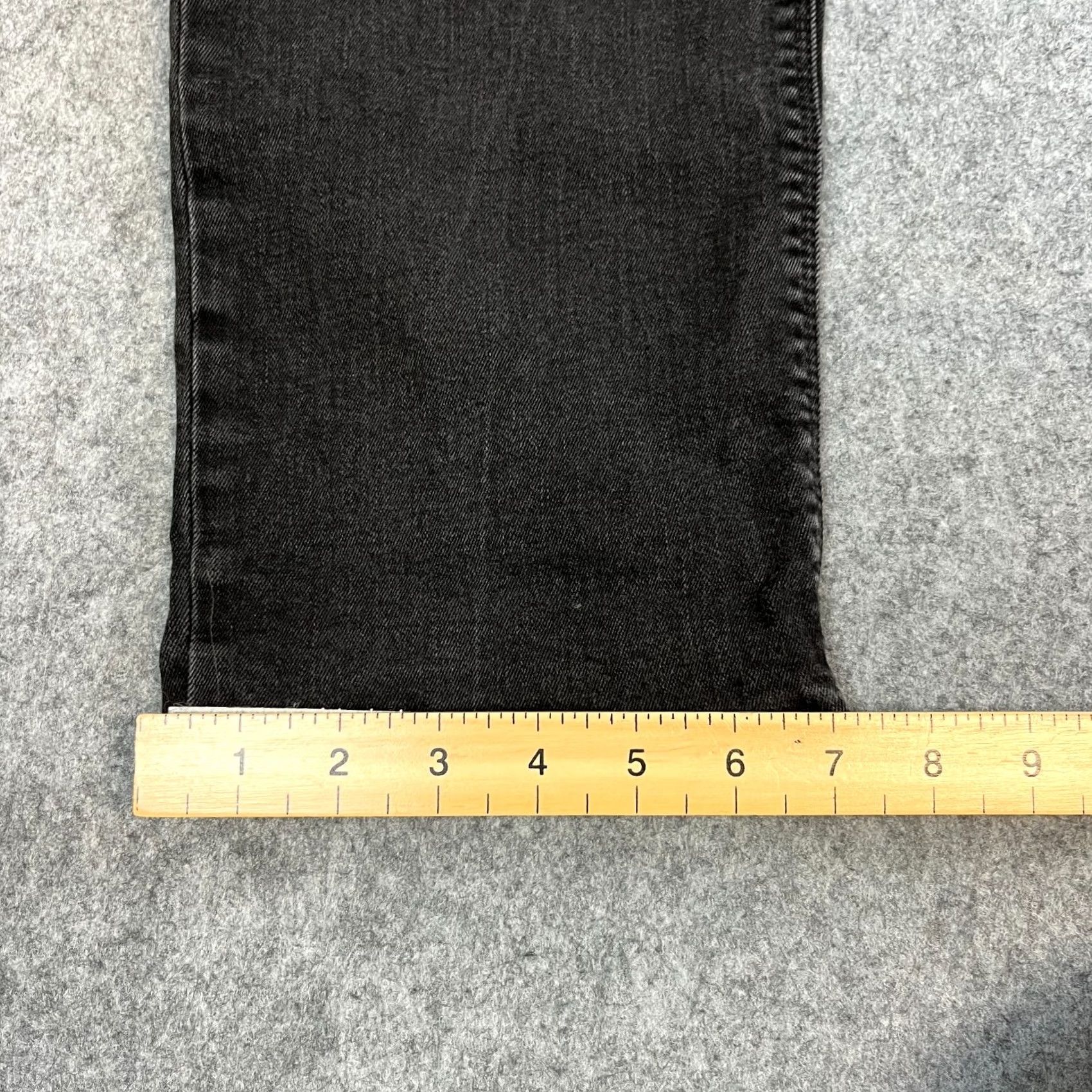 Hugo Boss HUGO BOSS Jeans Tapered Men 38 Slim 32 Dark Black Denim Stretch 5-Pocket Slim Fit Maine 1 Mens Size US 38 / EU 54 - 3 Thumbnail