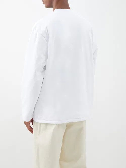 Jacquemus o1mle1025 Le T-Shirt Bricciola in White Size US L / EU 52-54 / 3 - 4 Thumbnail