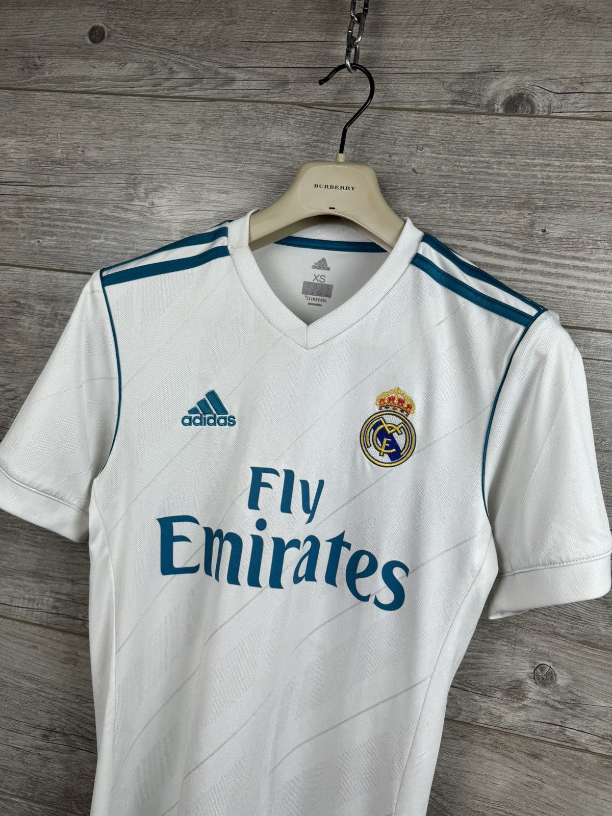 Adidas ADIDAS REAL MADRID SOCCER JERSEY ⚽️ Y2K DRILL STYLE SIZE XS Size US XS / EU 42 / 0 - 4 Thumbnail