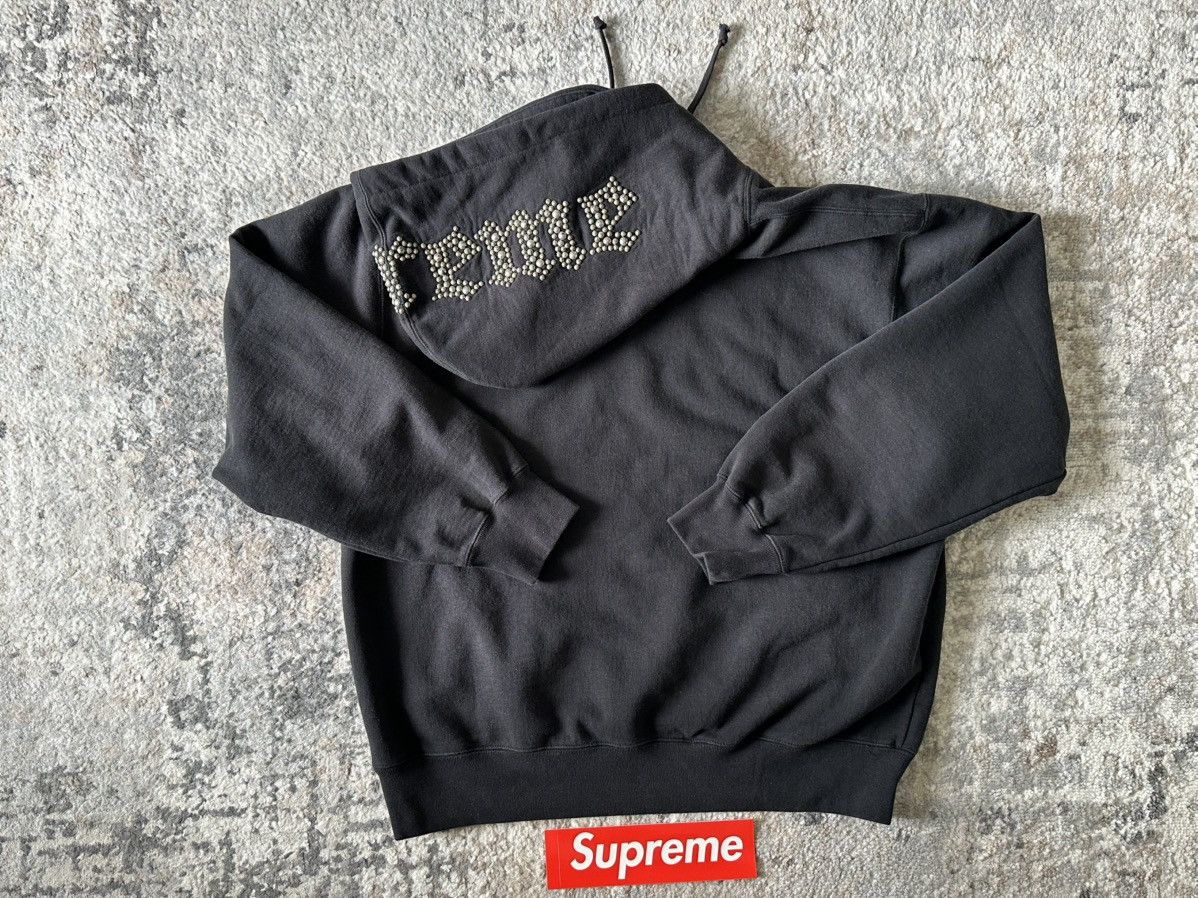 Supreme Supreme Overdyed Studded Hooded Sweatshirt SS26/W7 Size US M / EU 48-50 / 2 - 16 Thumbnail