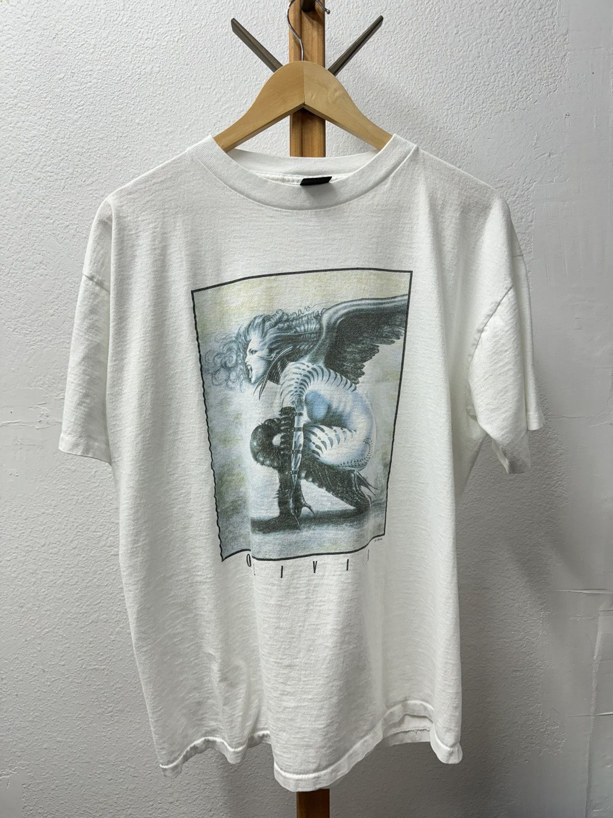 Vintage Vintage Fashion Victim Olivia De Beradinis Art Tee | Grailed