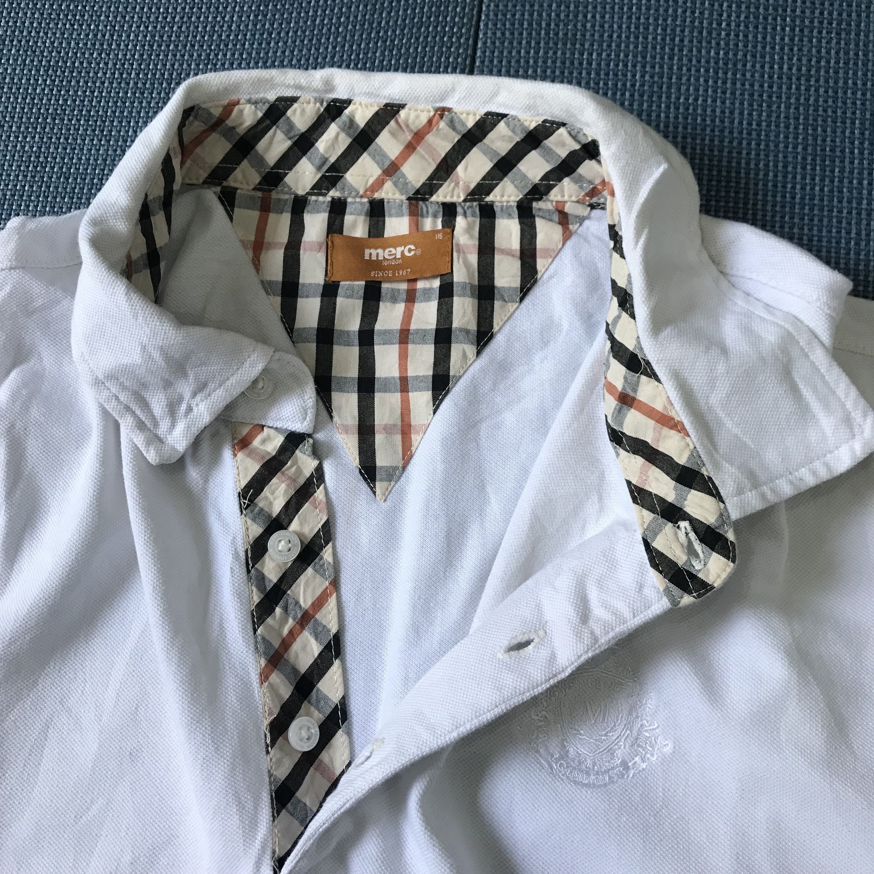 Merc Merc London White Polo Shirt Off White basic Size L Size US L / EU 52-54 / 3 - 2 Thumbnail