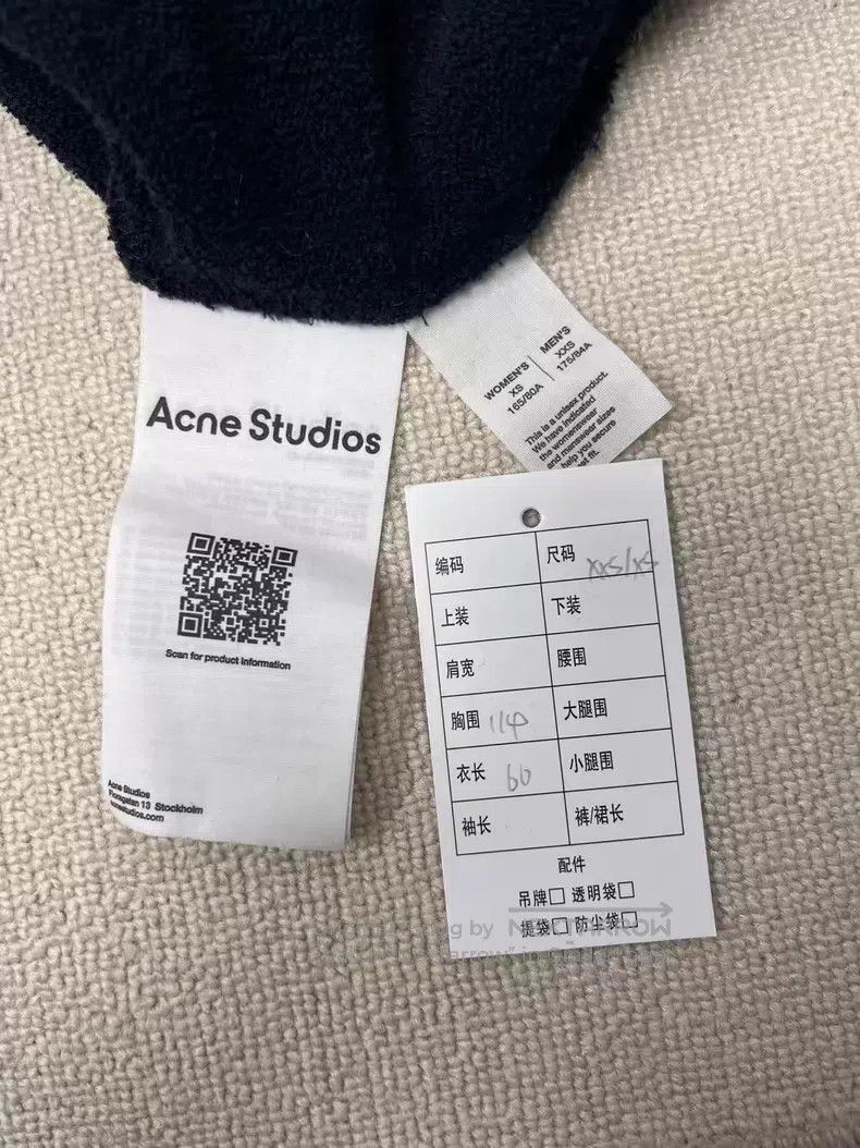 Acne Studios Acne Studios 1996 Series Distressed Loose Casual Baseball Size XXS / US 00 / IT 34 - 5 Thumbnail