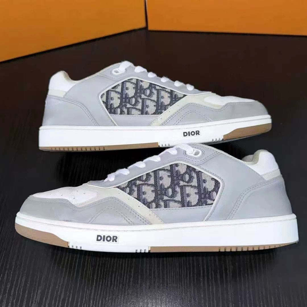 Dior Dior B27 Sneakers White Grey Size 43 Size US 10 / EU 43 - 2 Thumbnail