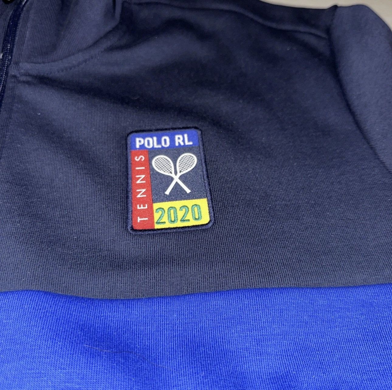 Polo Ralph Lauren Polo Ralph Lauren Wimbledon Tennis Double-Knit Track Jacket Size US L / EU 52-54 / 3 - 3 Thumbnail