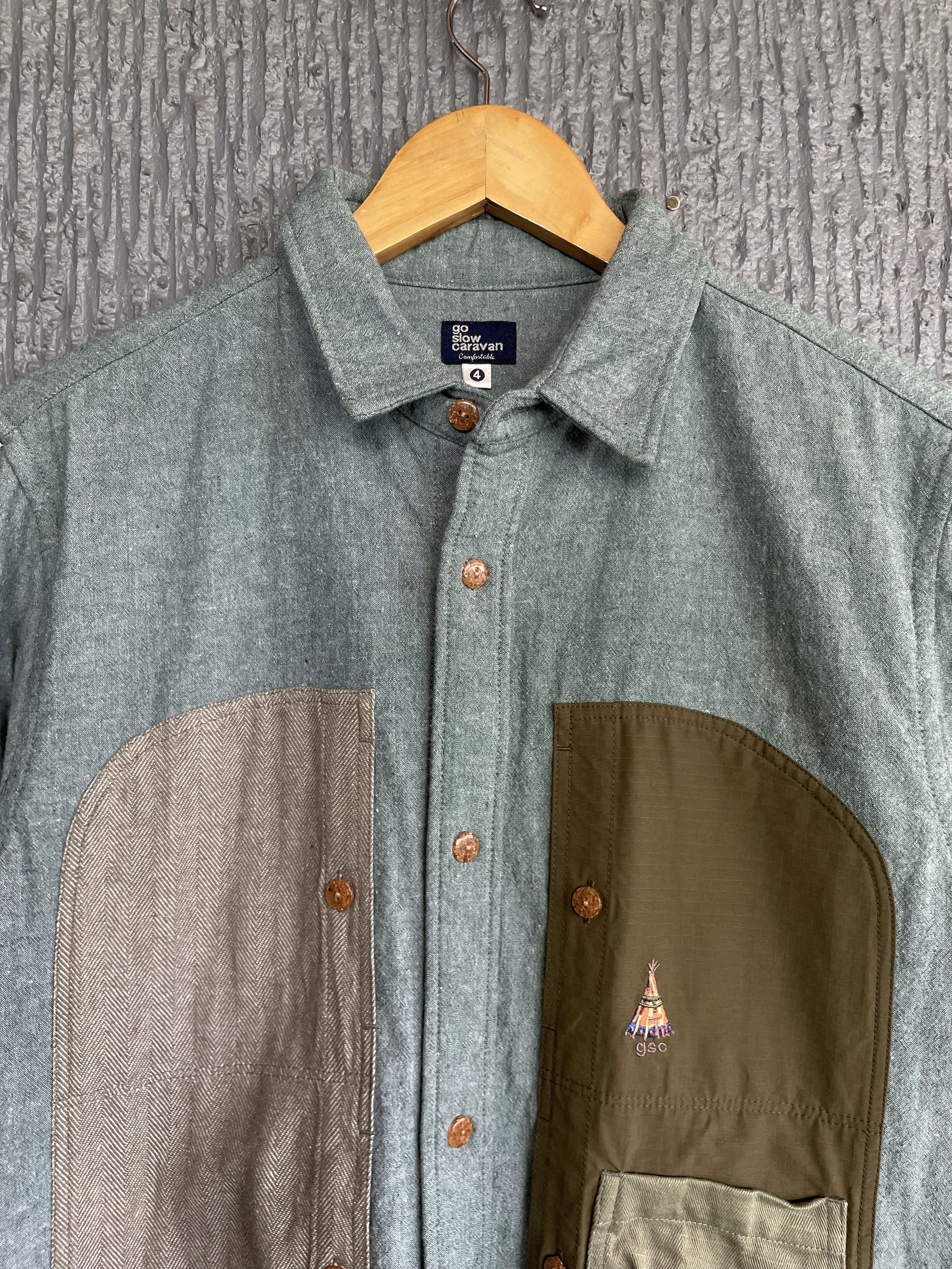 go slow caravan Go Slow Caravan 5 Pocket Flannel Size US XL / EU 56 / 4 - 2 Thumbnail