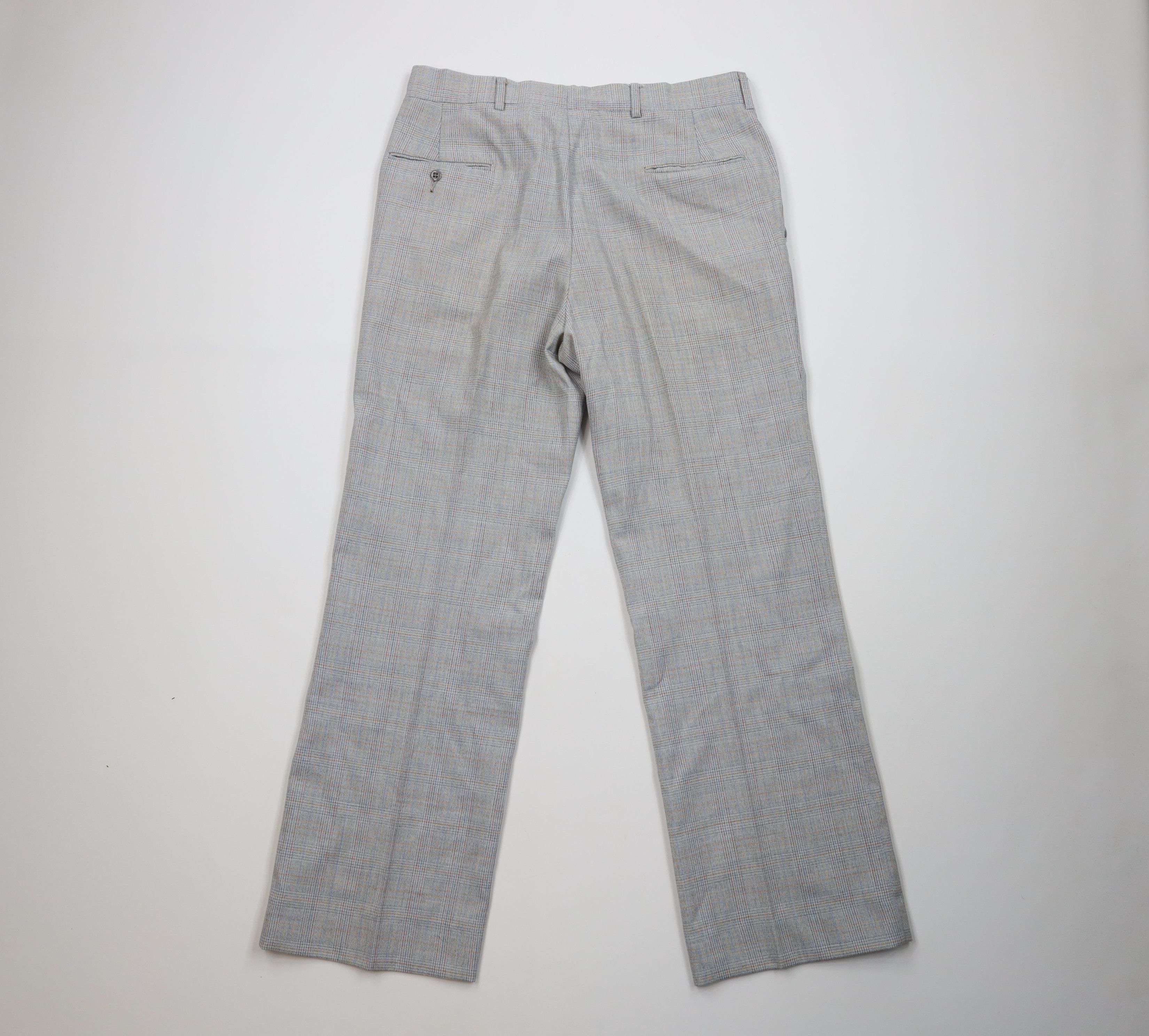 Vintage Vintage 70s Streetwear Houndstooth Bell Bottoms Pants US Size US 34 / EU 50 - 9 Thumbnail