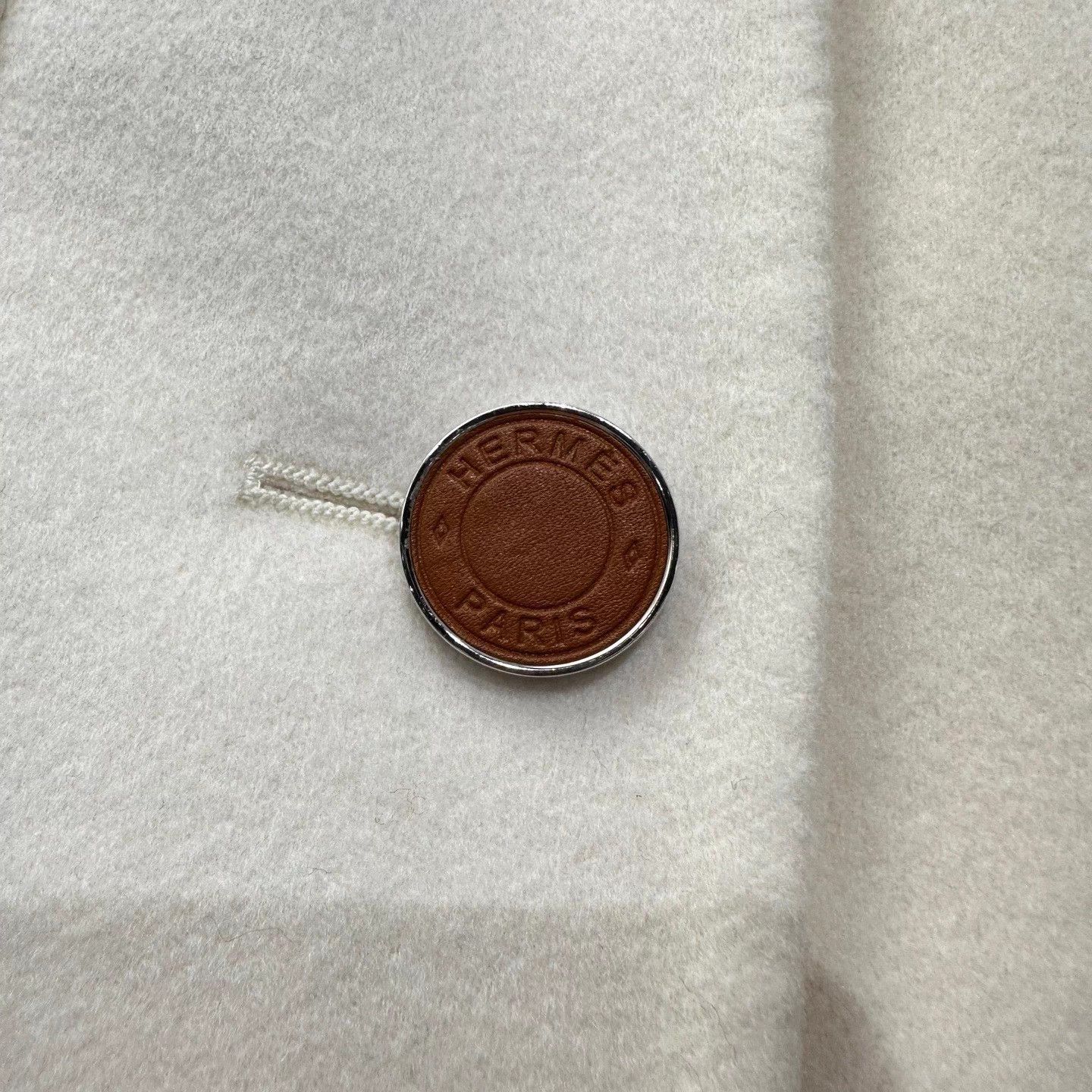 Hermes Hermes feb90 lapel leather button cashmere jacket 34 Size XS / US 0-2 / IT 36-38 - 6 Thumbnail