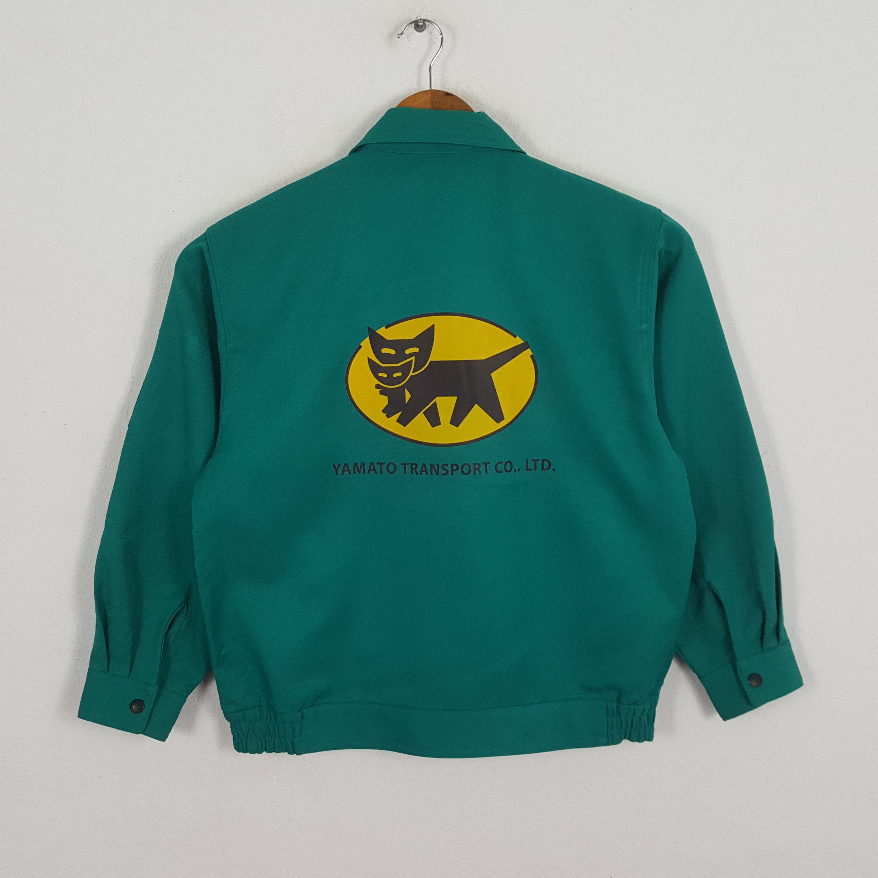 Japanese Brand × Vintage Vintage YAMATO TRANSPORT Japanese Company Custom Jacket Size US M / EU 48-50 / 2 - 1 Thumbnail